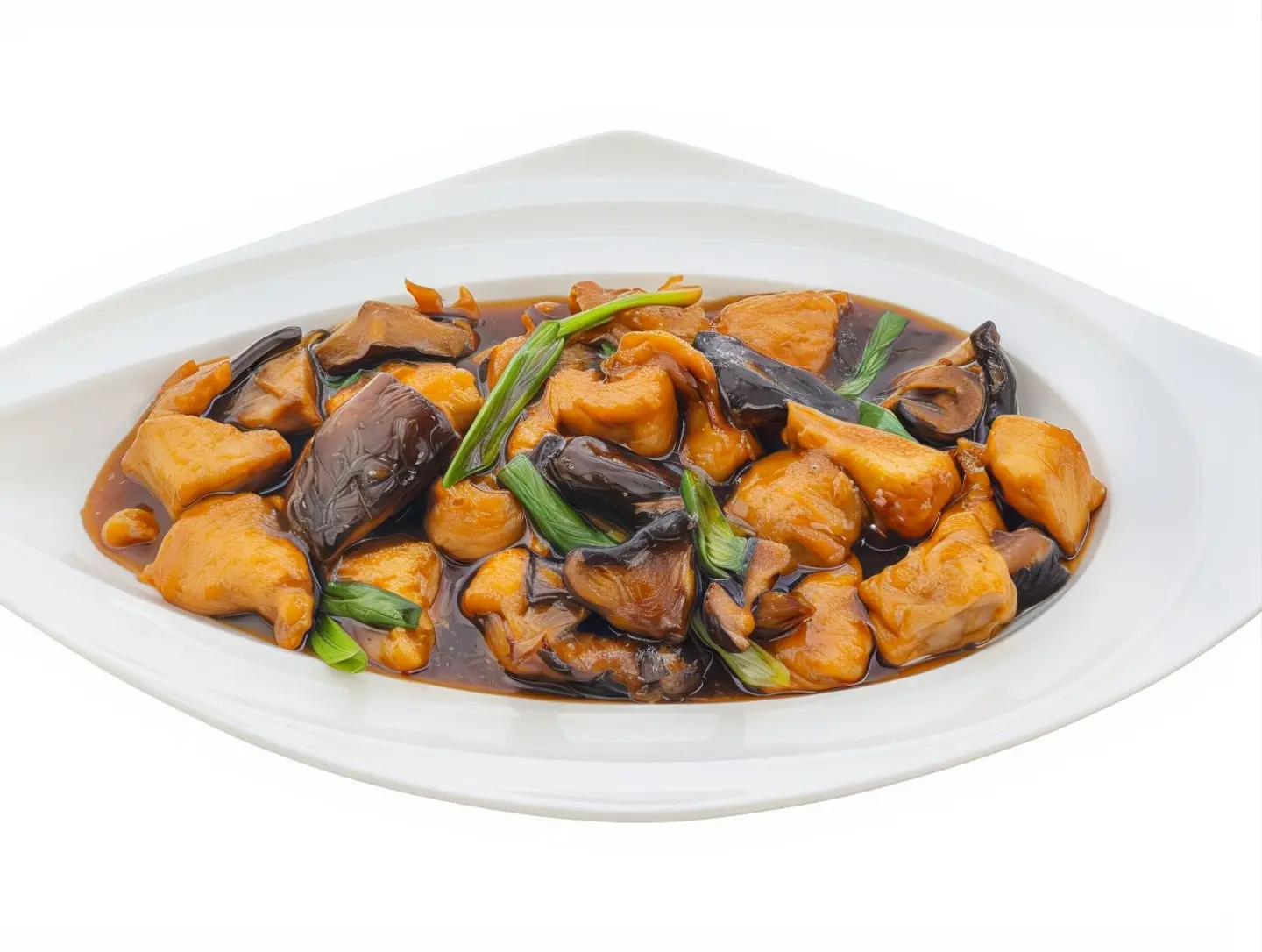 Chicken With Black Mushroom