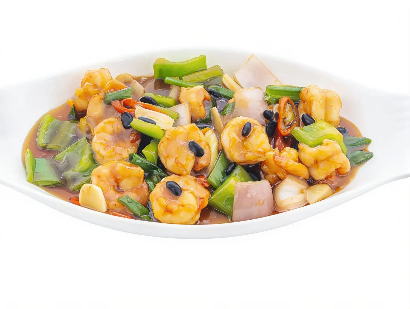 Shrimp With Black Bean Sauce