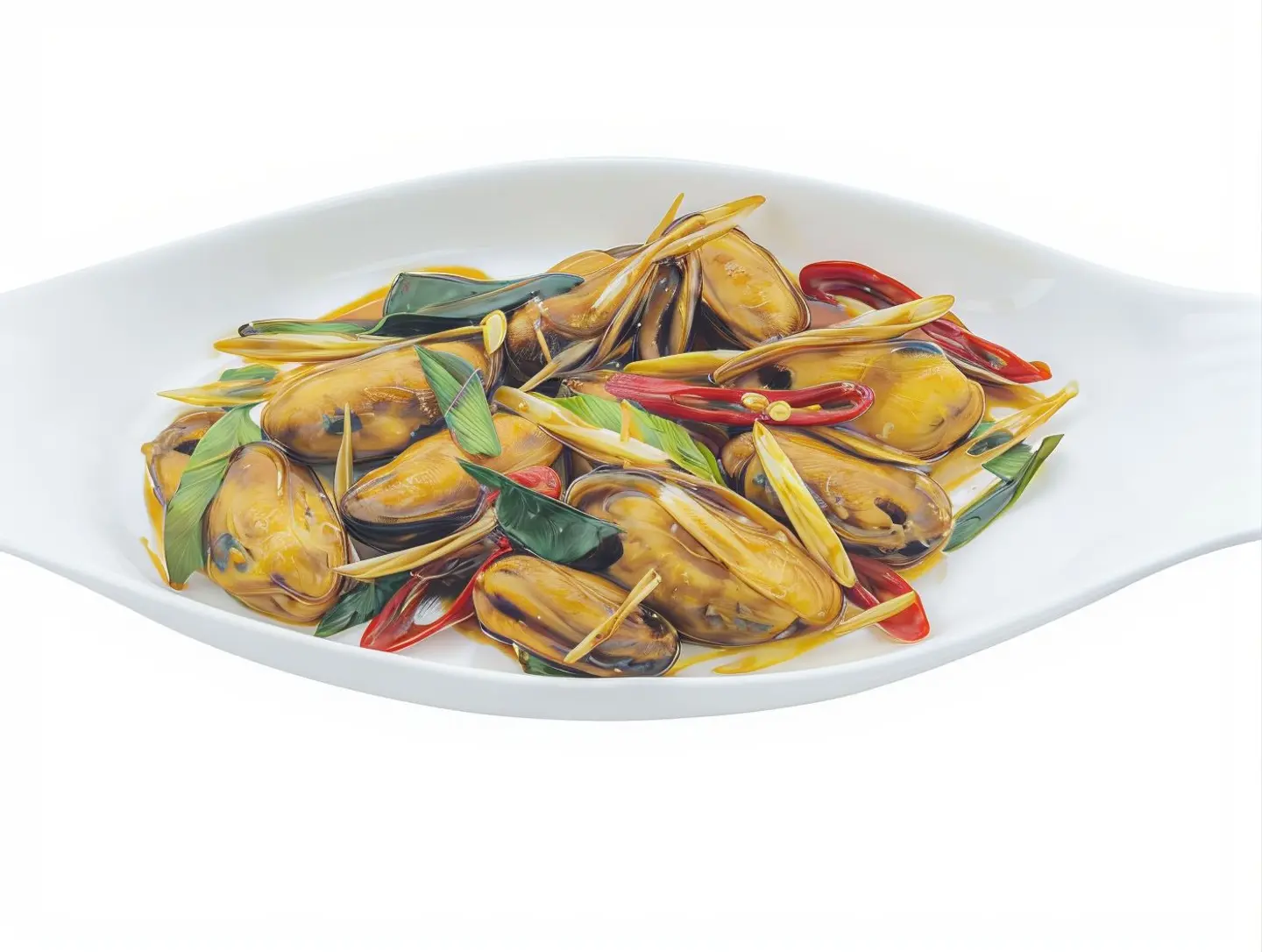 Mussels With Lemongrass