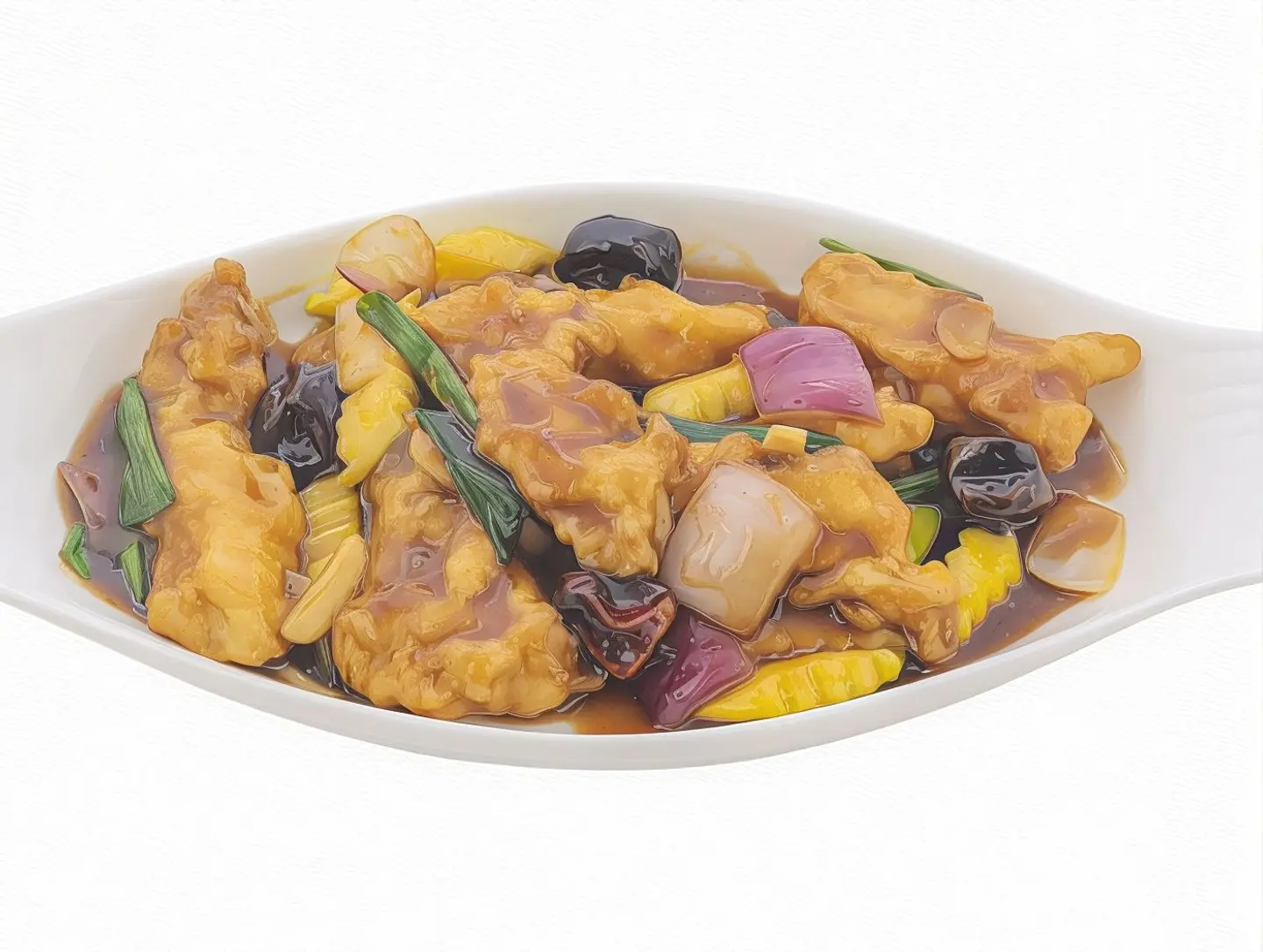 Fish With Dry Chili And Garlic