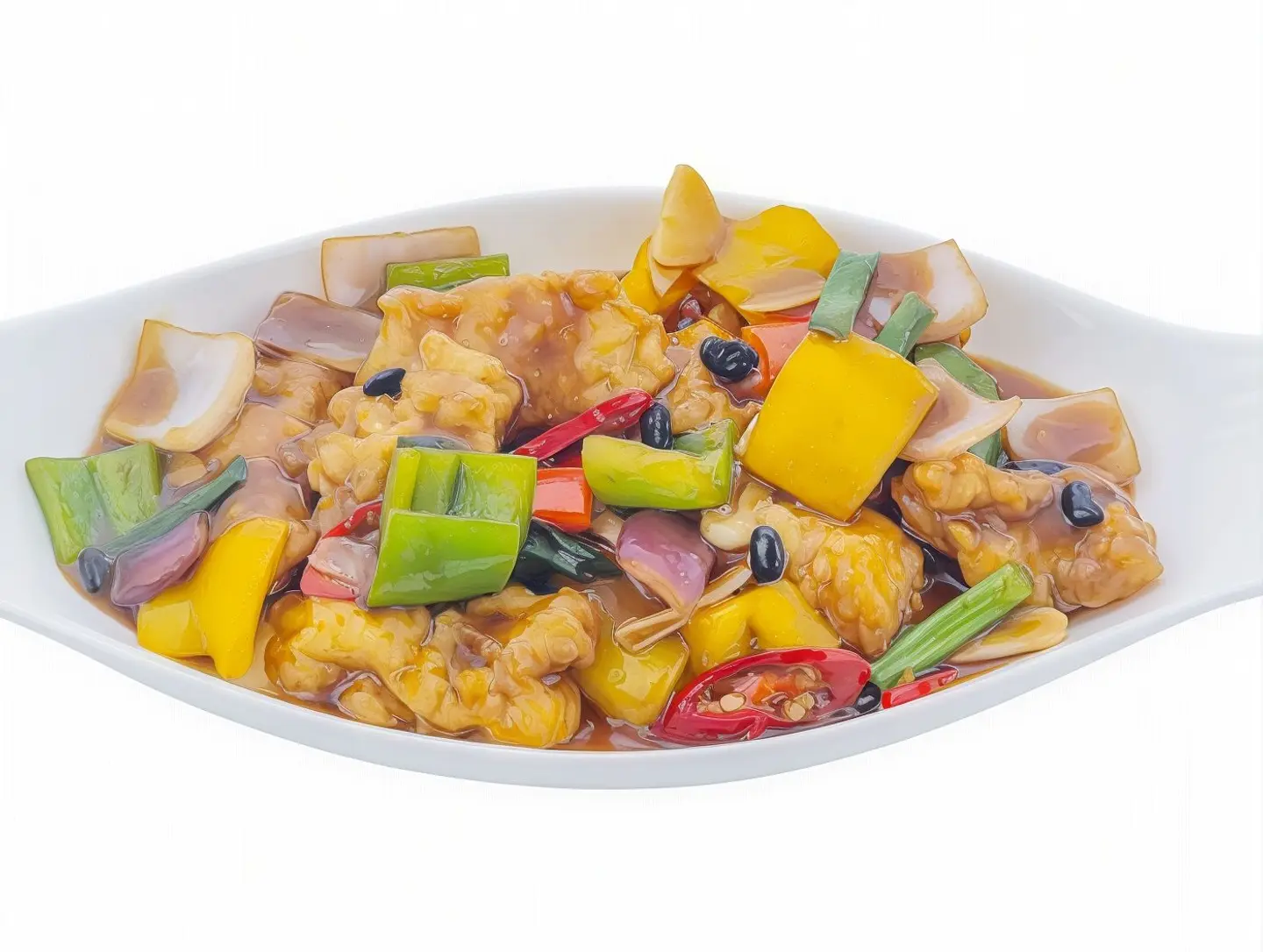 Fish In Black Bean Sauce
