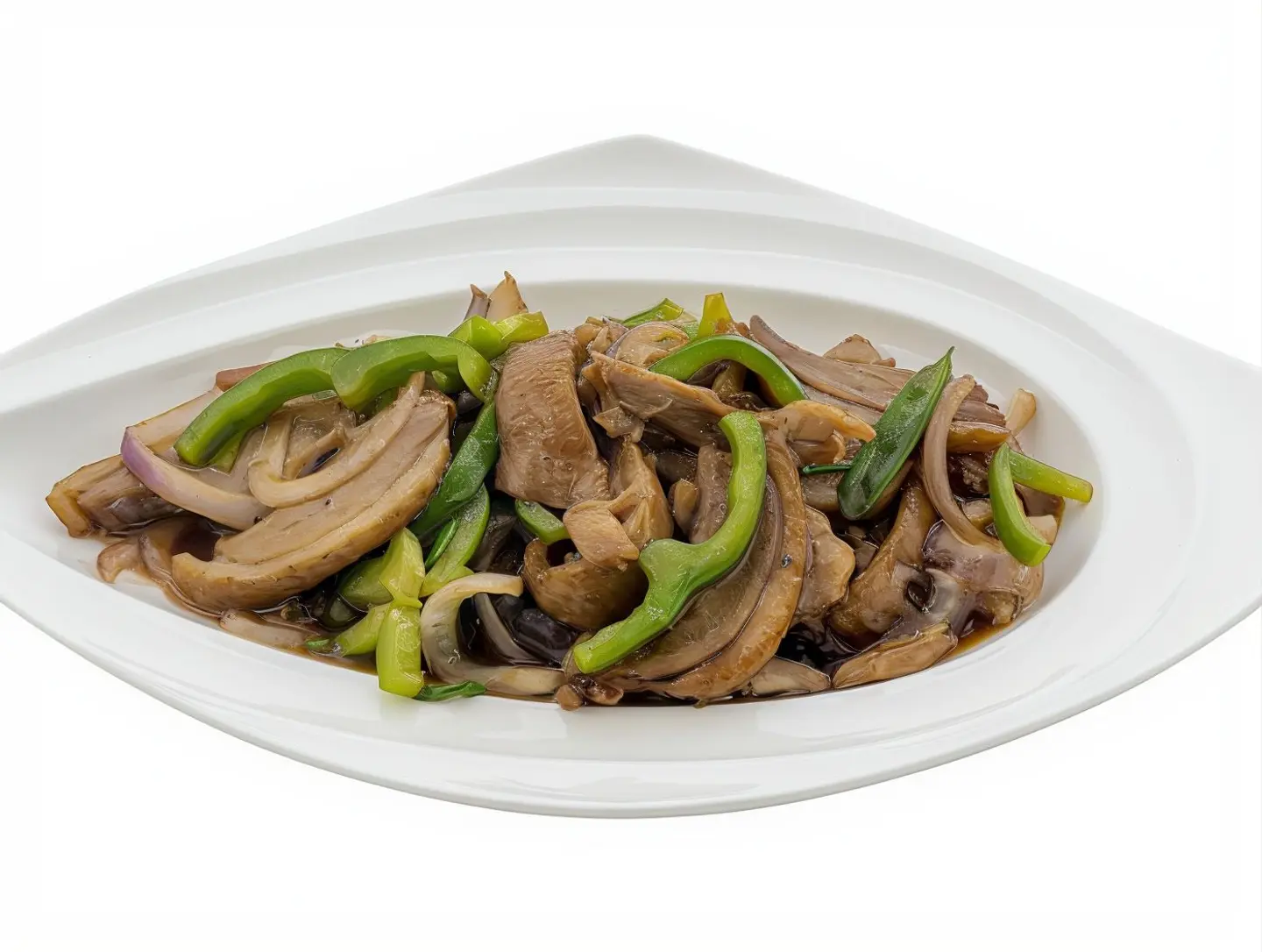 Duck With Green Pepper