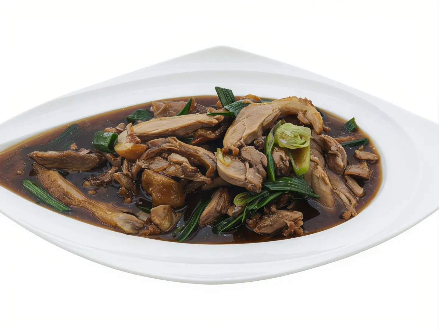 Duck With Black Mushroom
