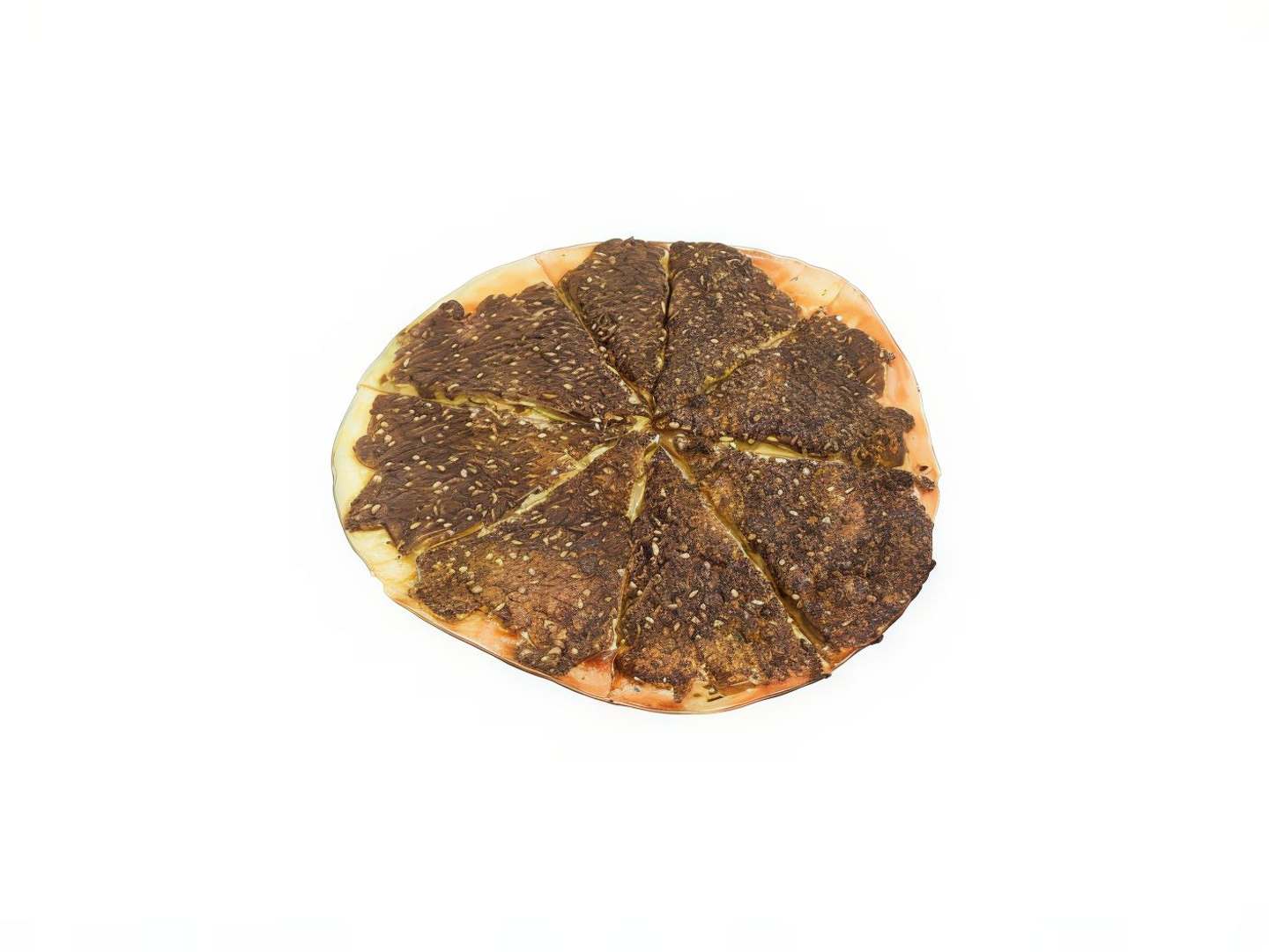 Labneh With Zaatar Manakish