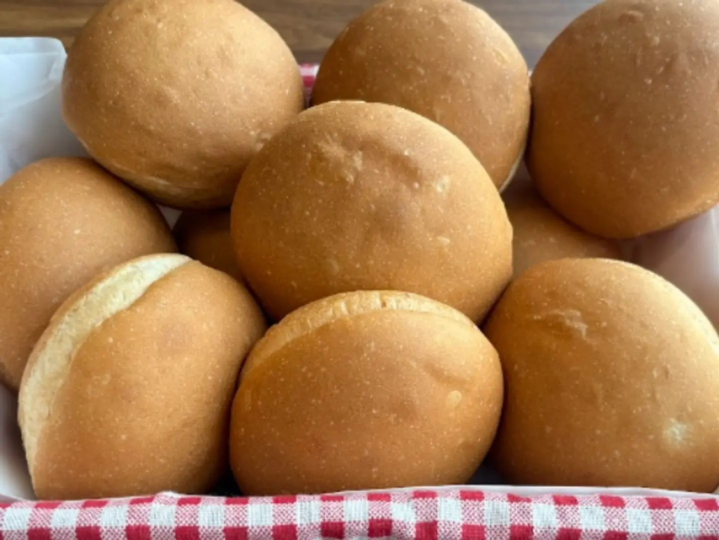White Burger Buns