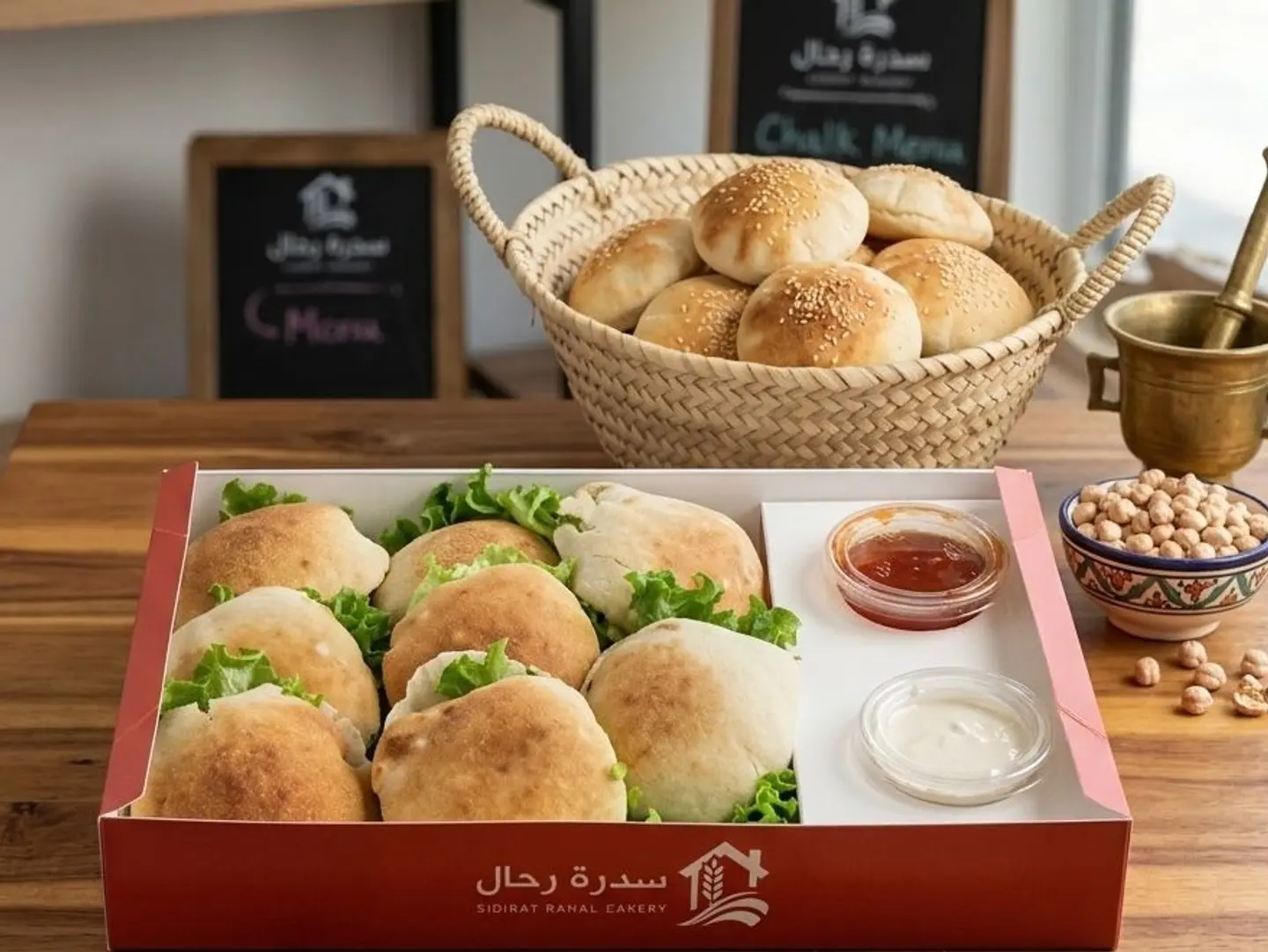 Mini Falafel Sandwich Box