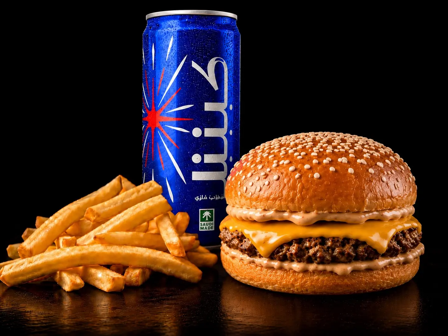 Fresh Beef Burger Meal