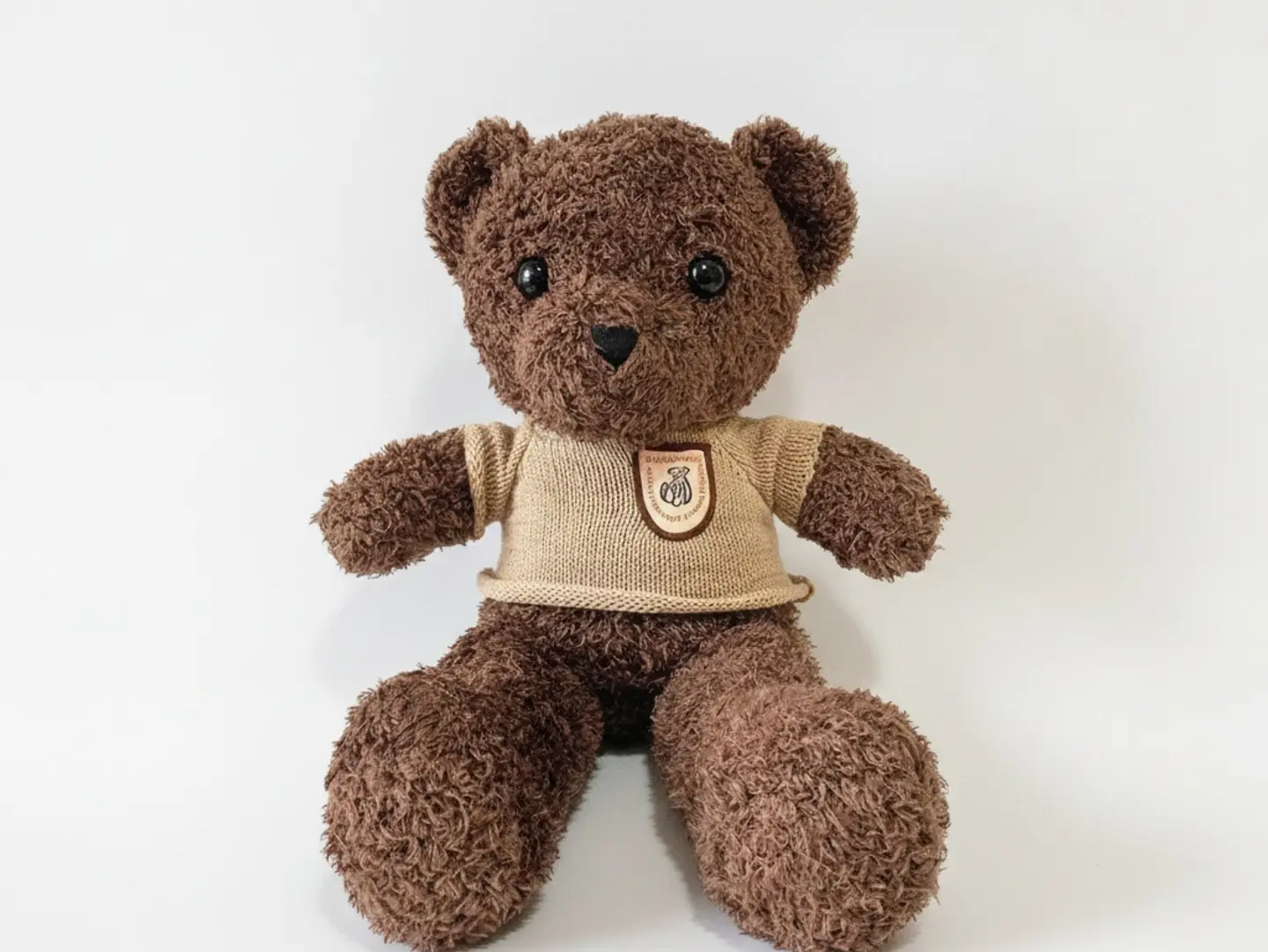 Small Beige Teddy Bear