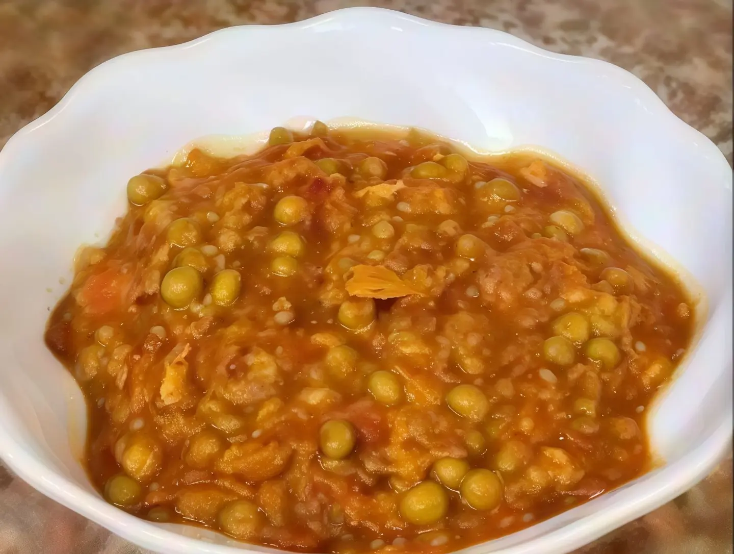 Peas With Eggs