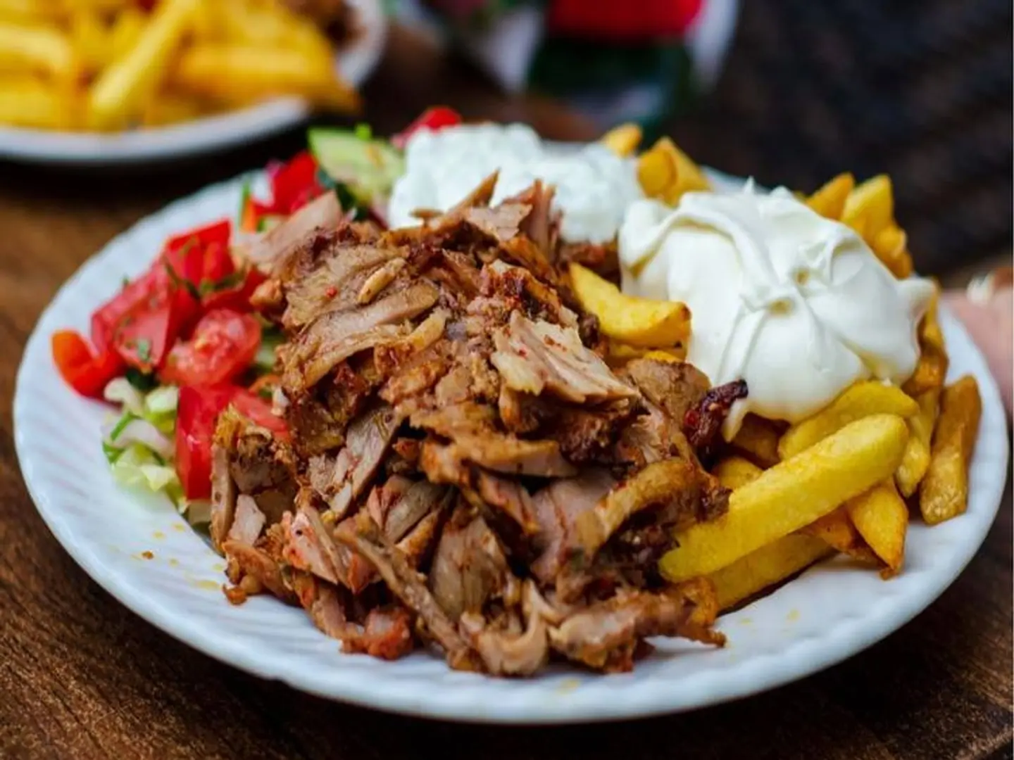 Shawarma Meat Plate - Medium