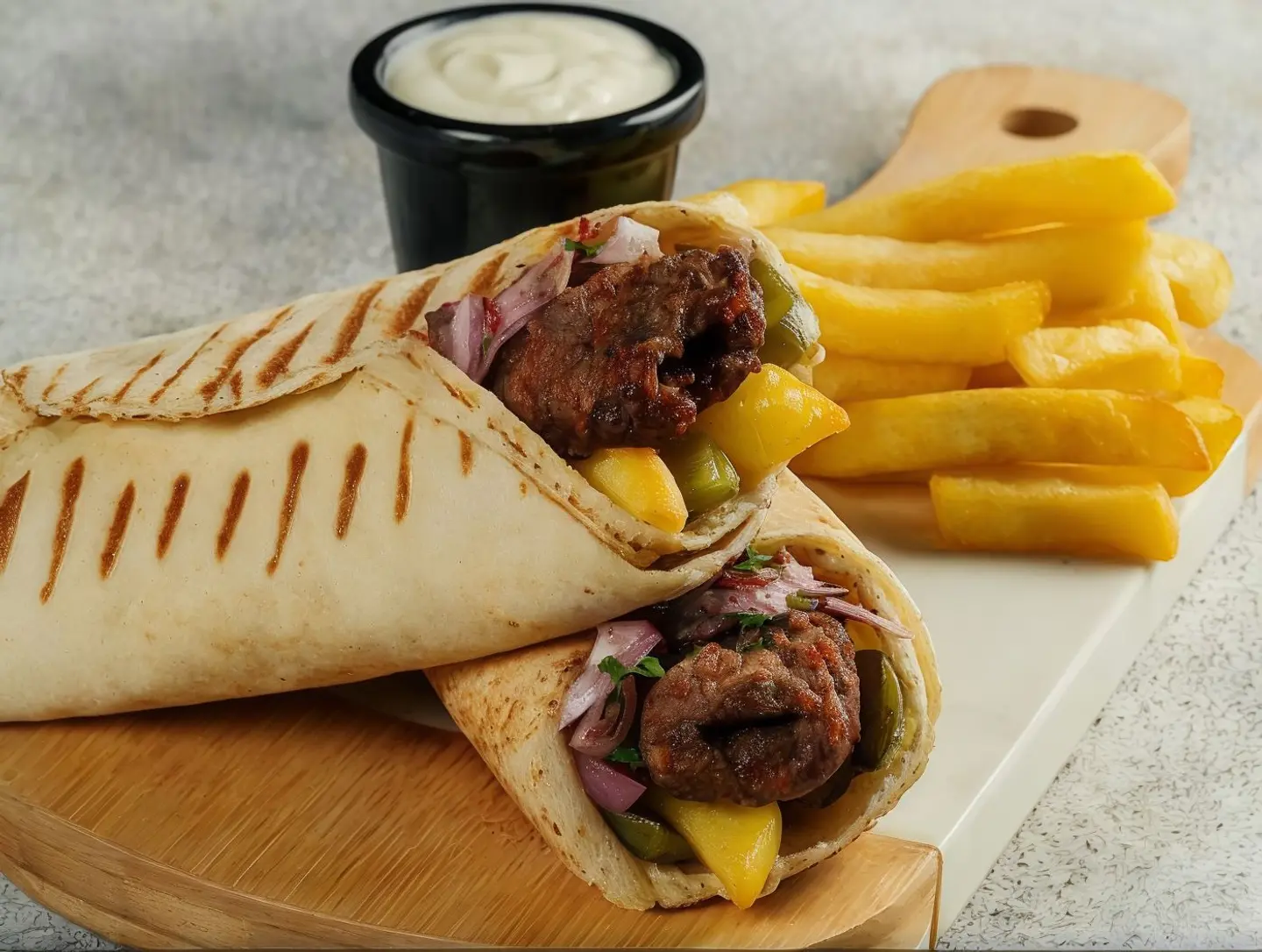 Beef Kebab Sandwich