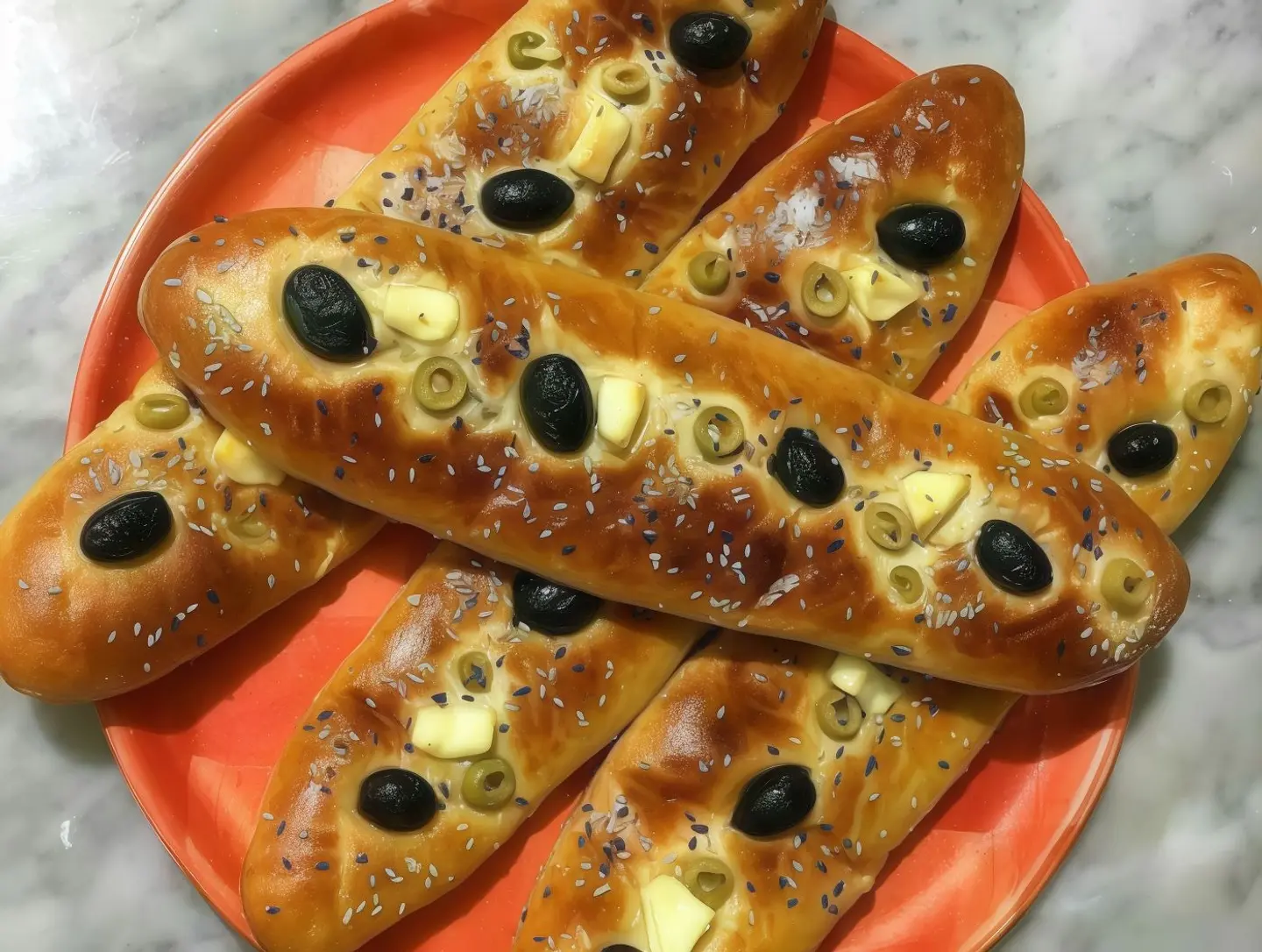 Cheese Olive Pie