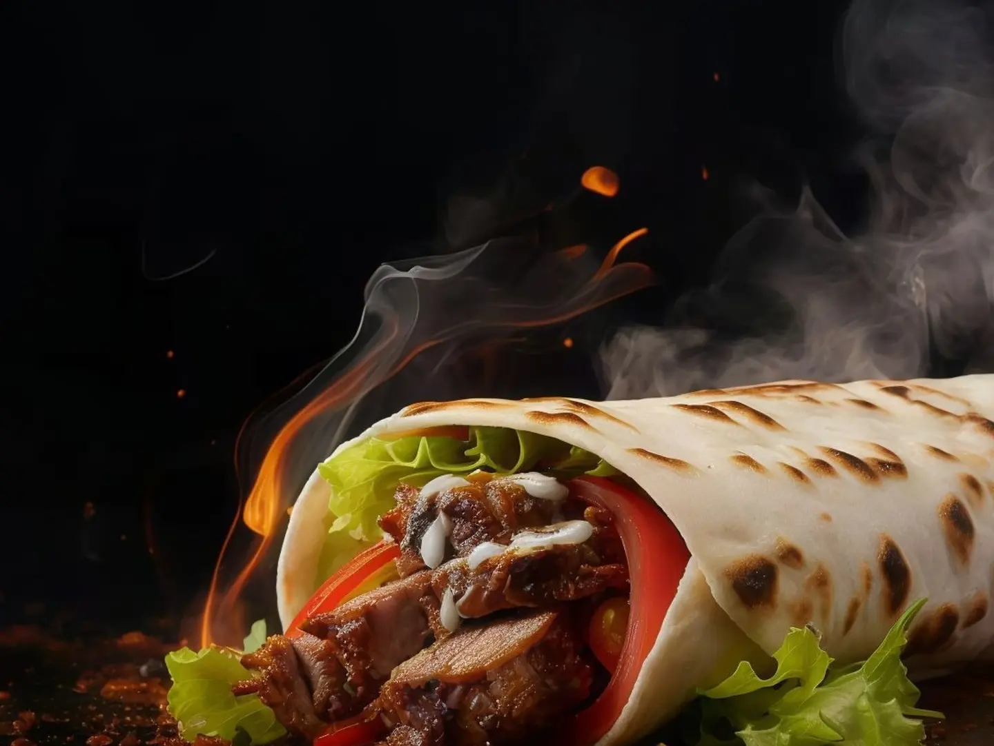Roket Meat Sandwich