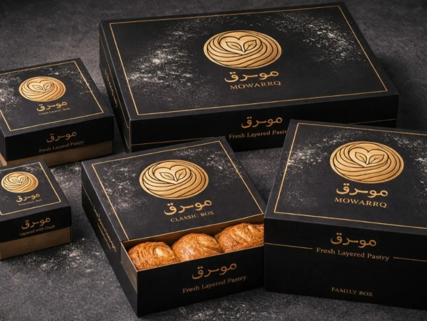 Cheese & Egg Mowarq Assortment 5 Pieces