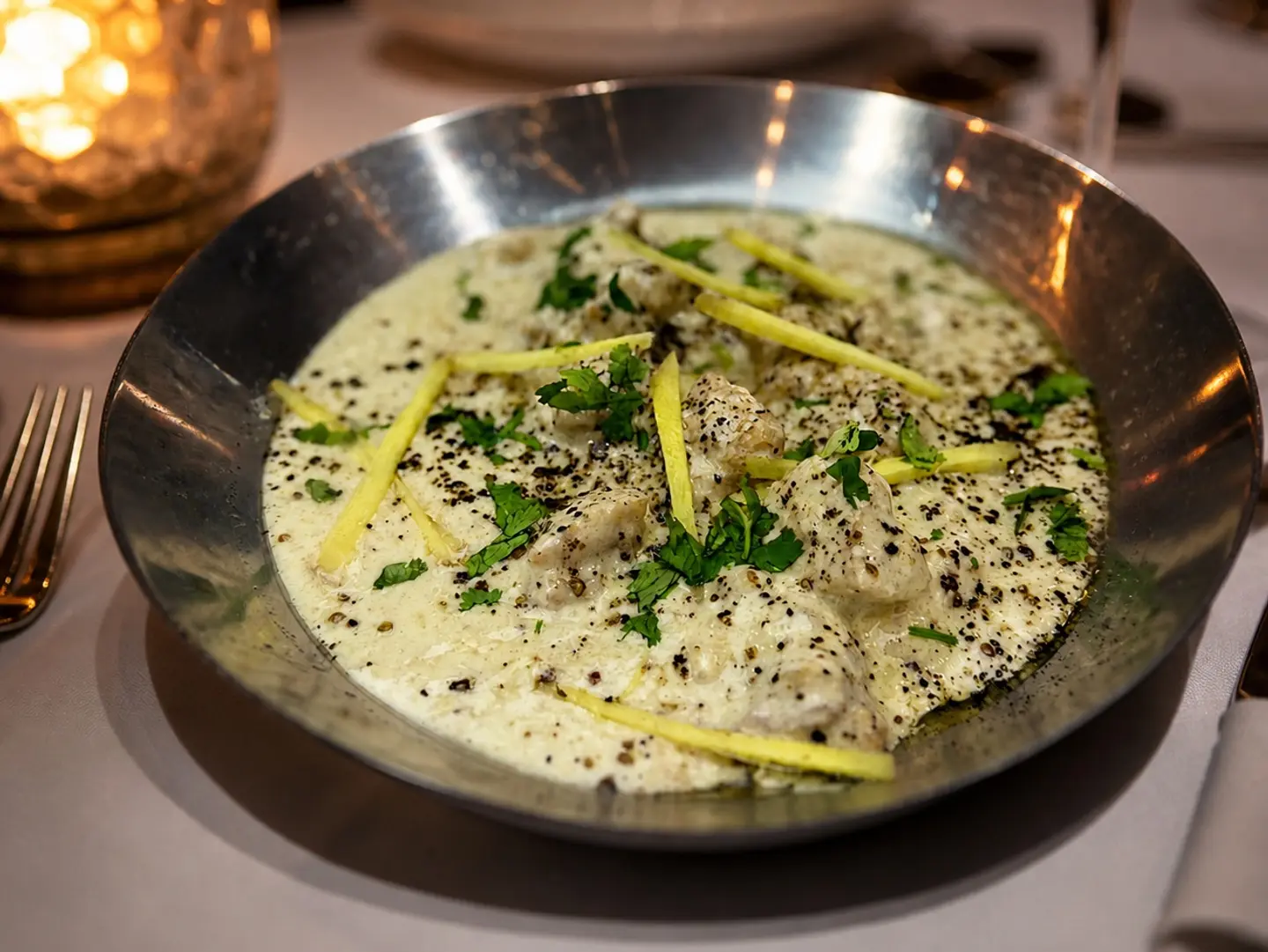 دجاج بالزبدة الخاص - نص