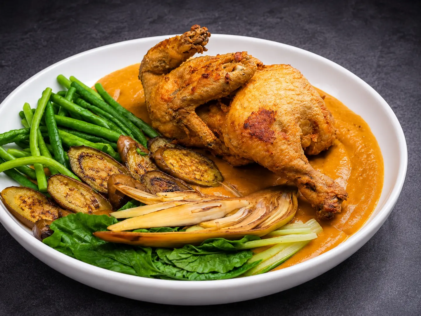 Crispy Chicken Kare Kare