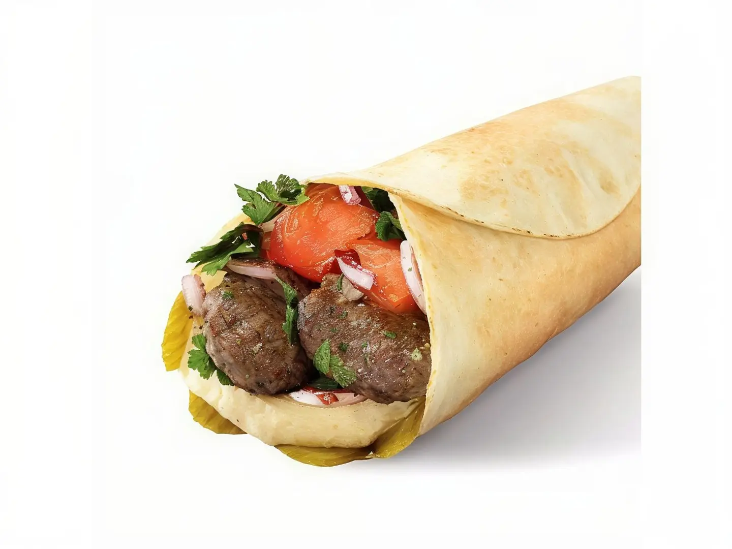 ساندويتش كباب لحم