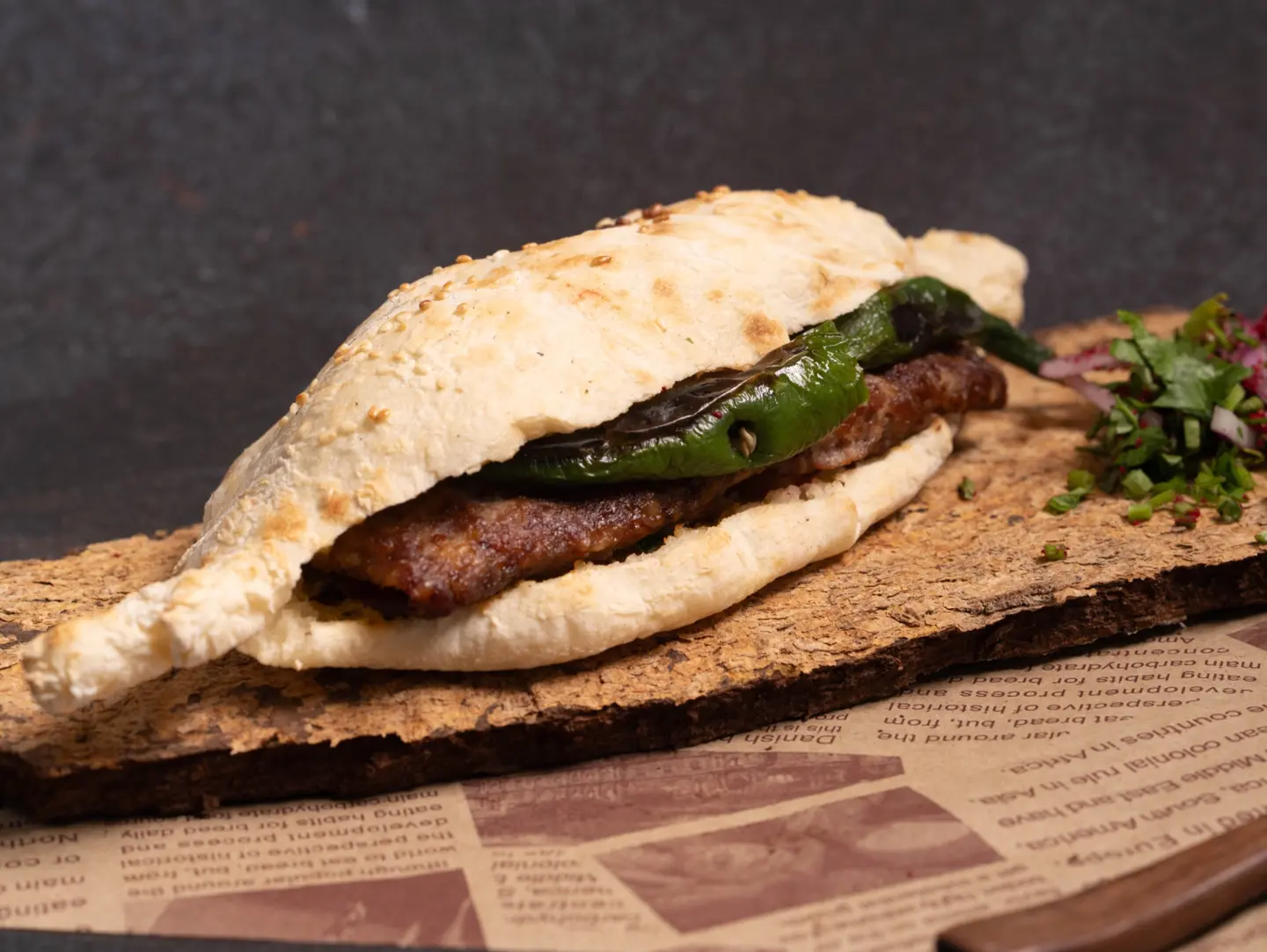 Beef Kebab Wrap