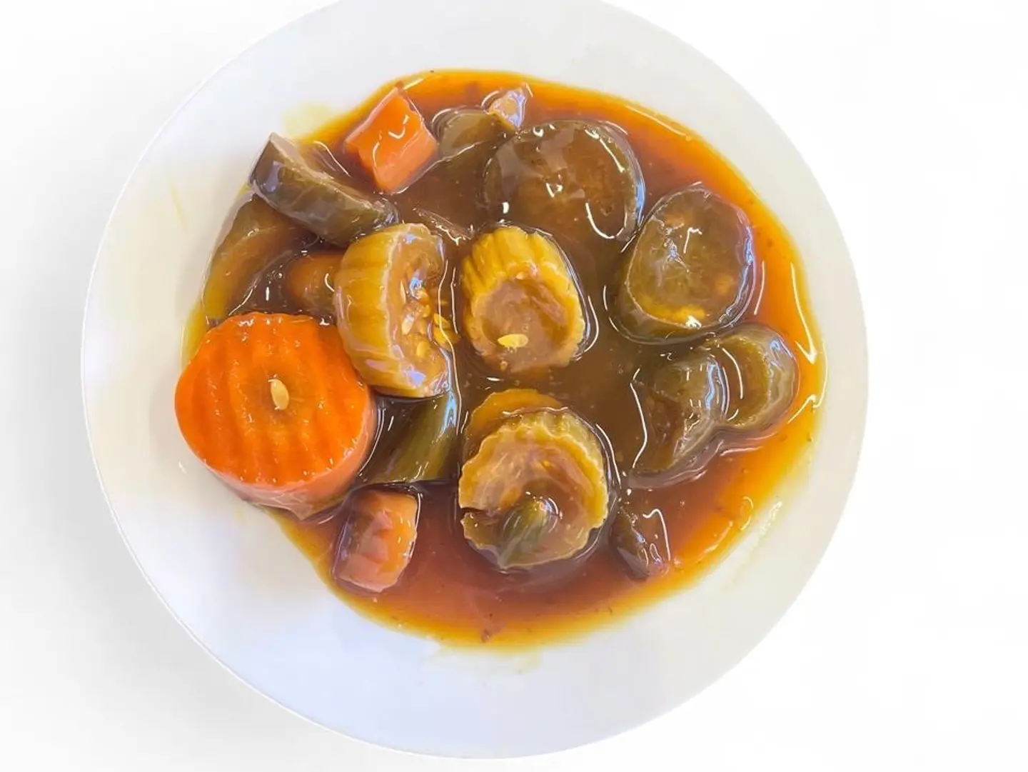 Iraqi Pickles With Molasses