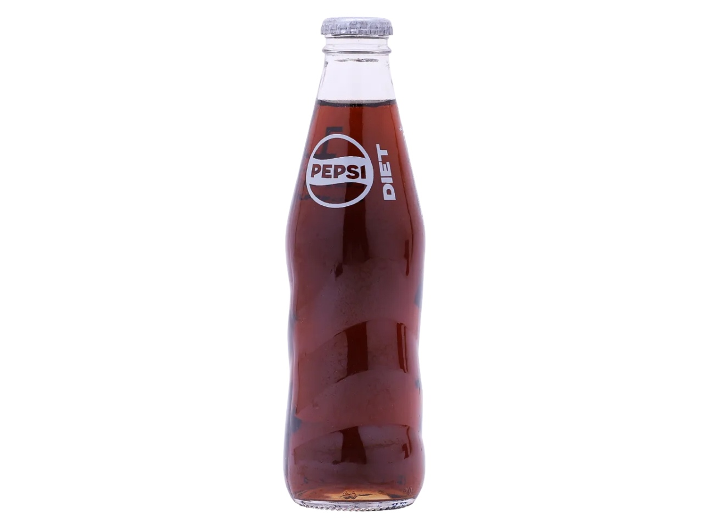 Diet Pepsi, Carbonated Beverage In A Glass Bottle
