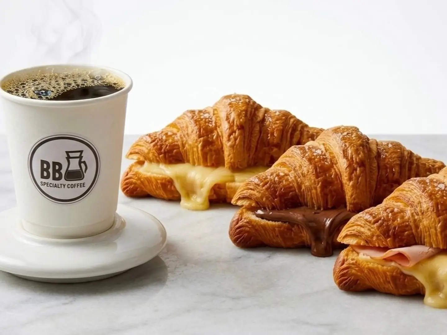 Any Croissant With Coffee Of The Day
