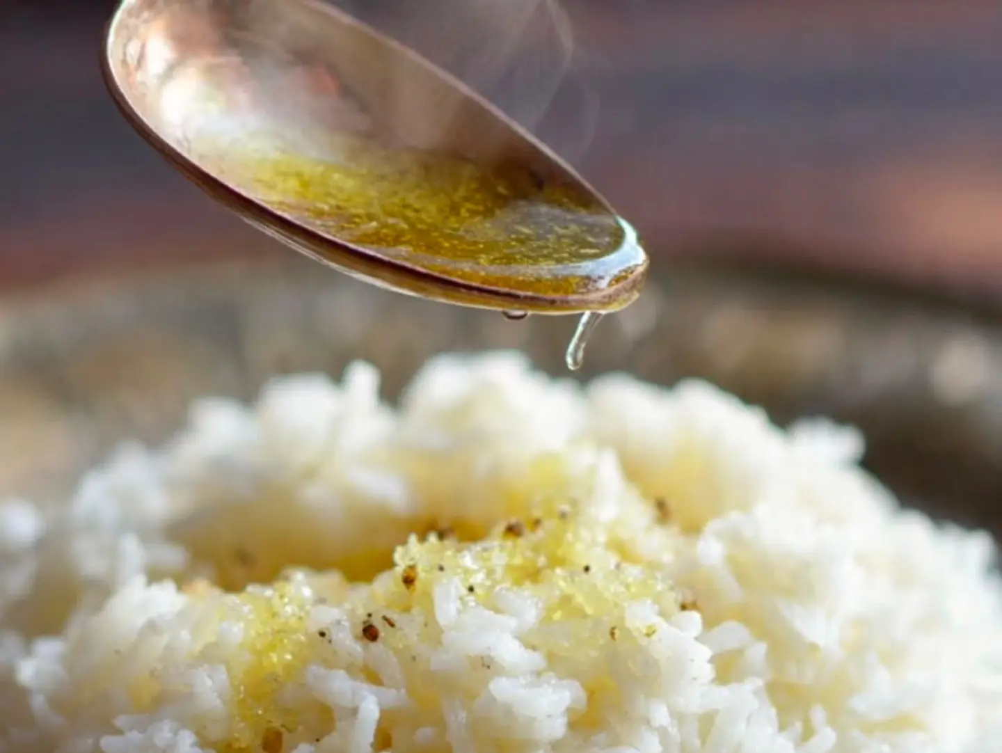 White Rice With Ghee