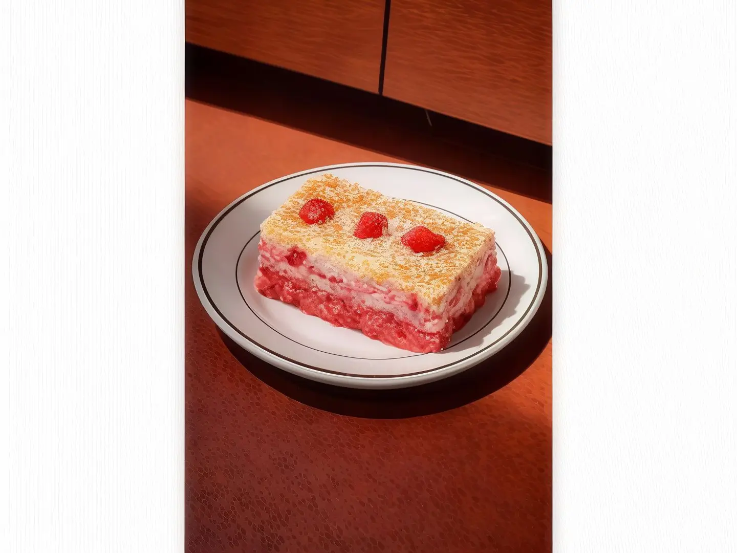 Strawberry Tiramisu