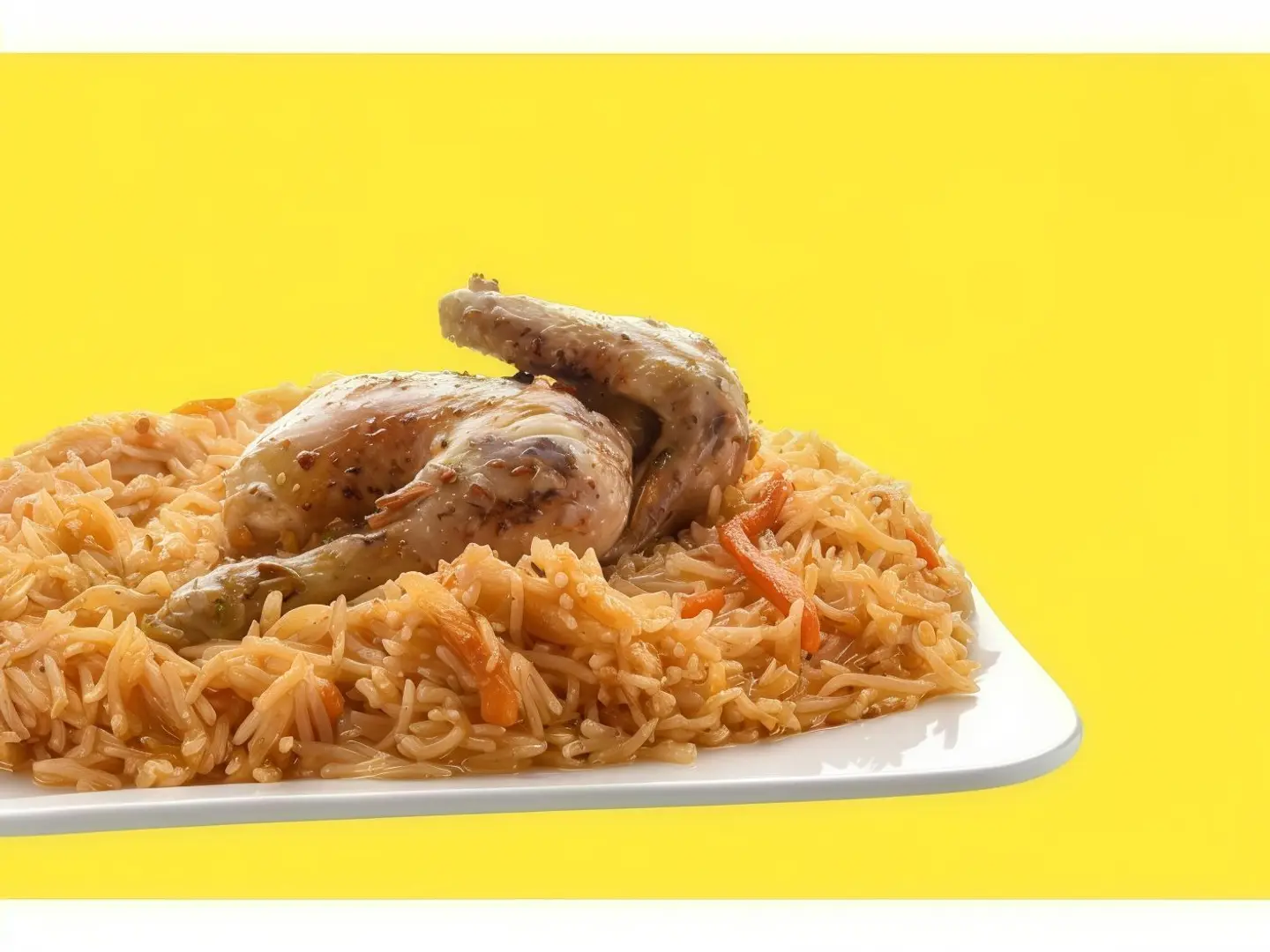 مديني دجاج - نص حبة دجاج