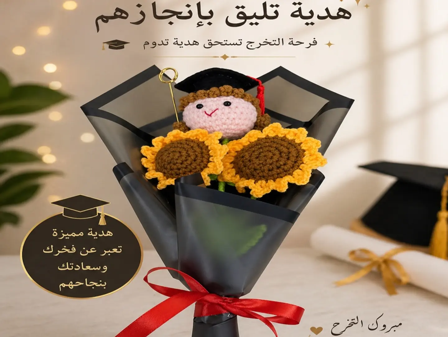 Sunflower Graduation Bouquet 2