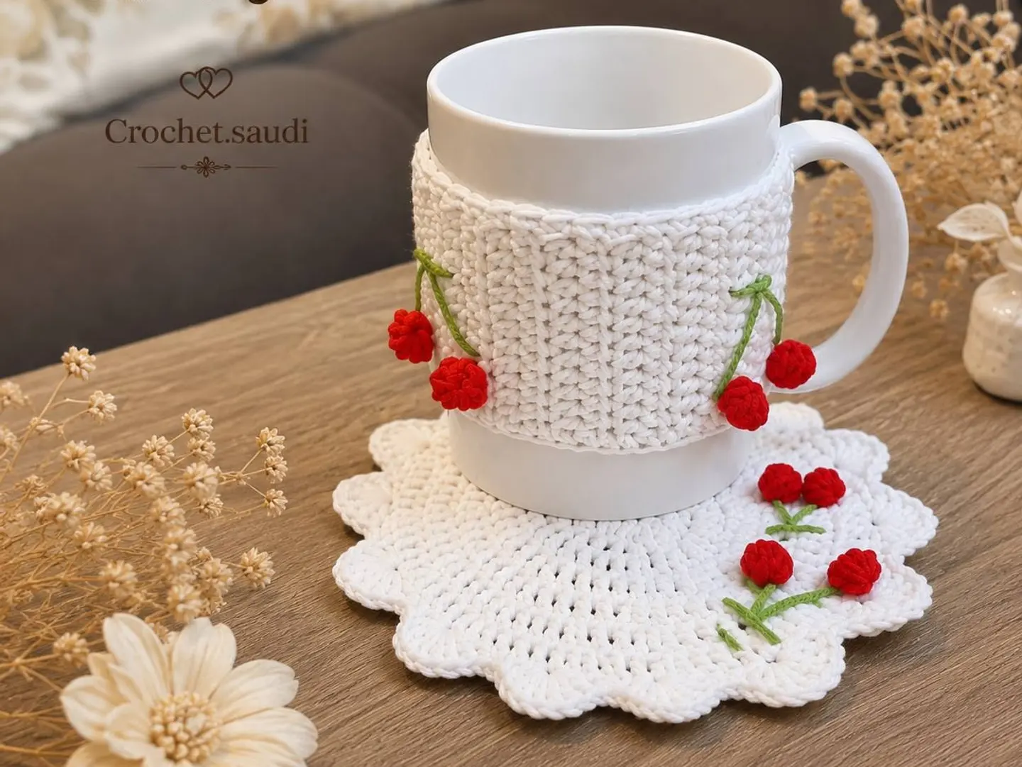 طقم كوب الكرز