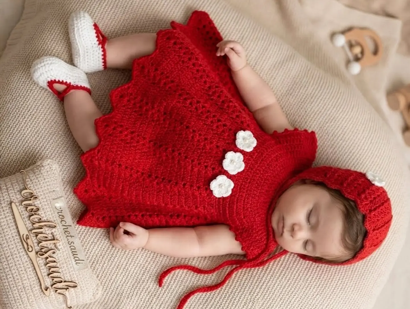 Red Dress Set