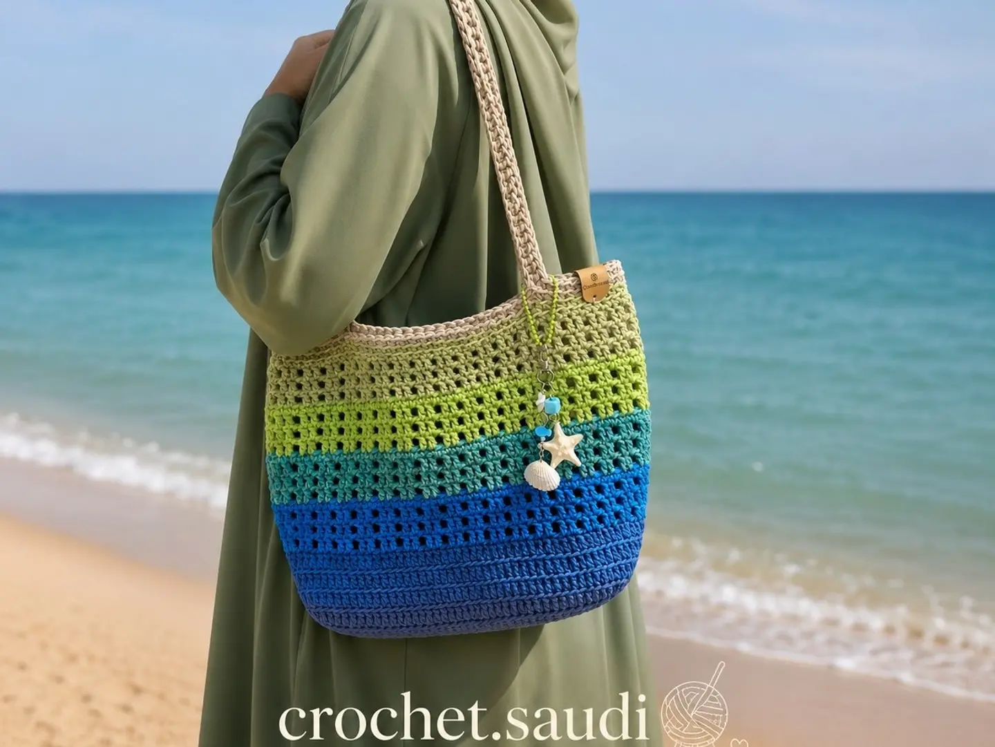 Ocean Color Shoulder Bag