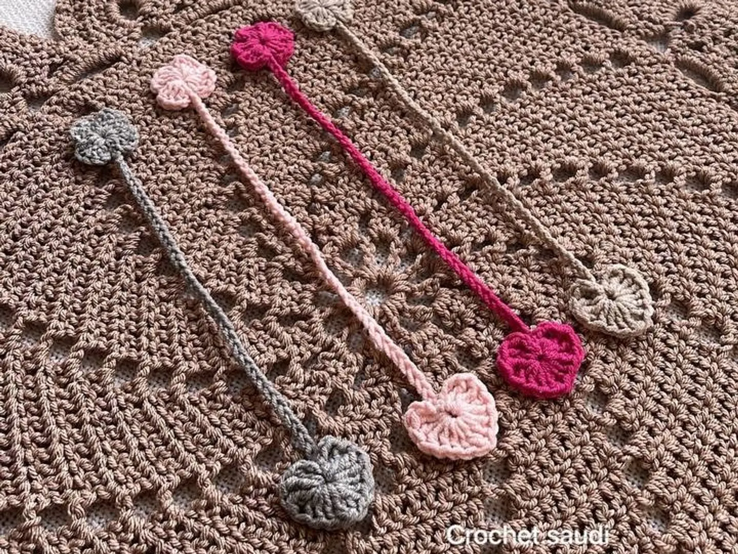 Rose And Heart Bookmark