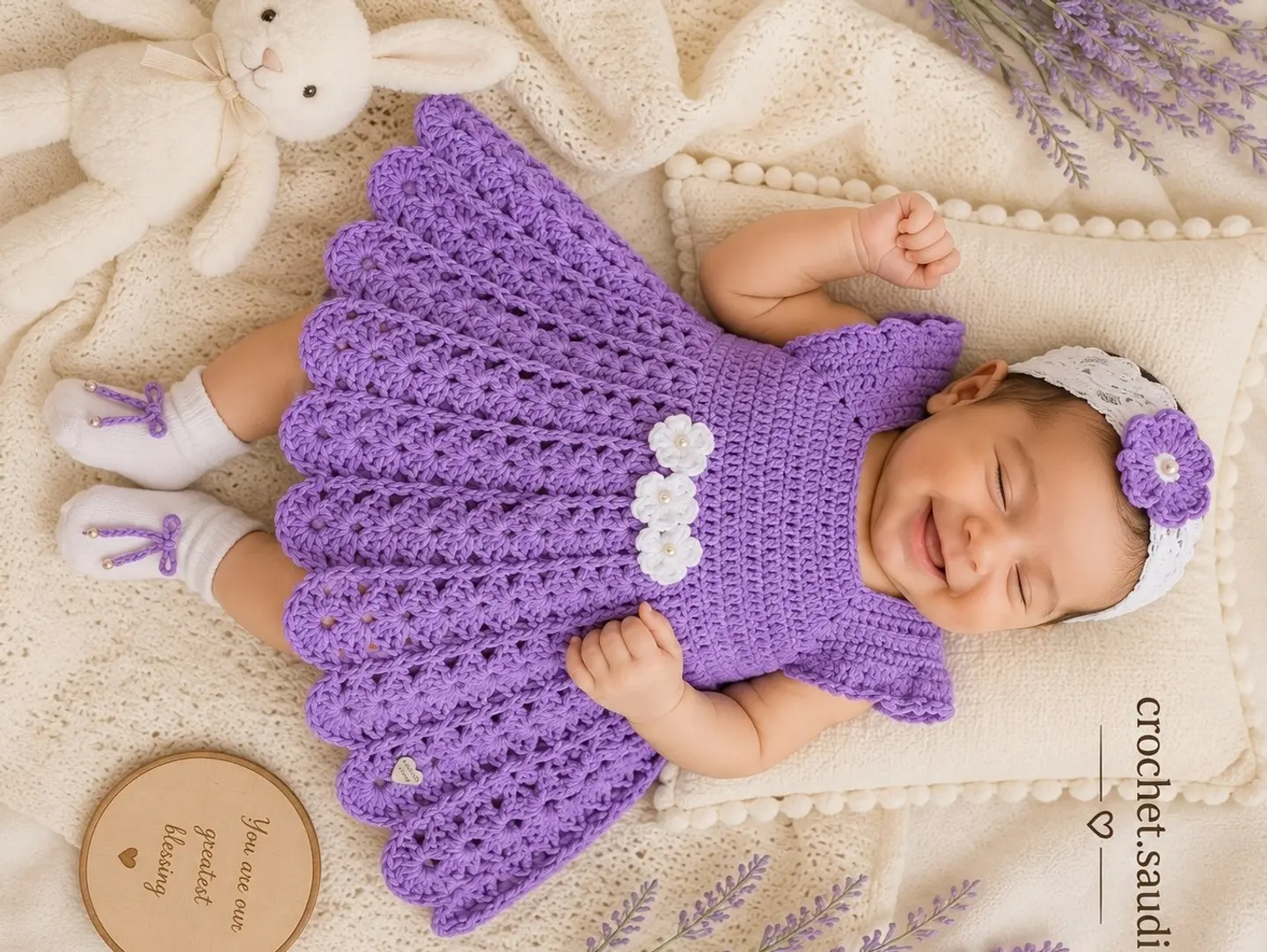 Purple Baby Dress