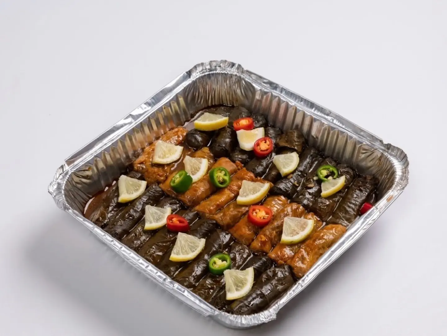 ورق عنب مع ملفوف كبير