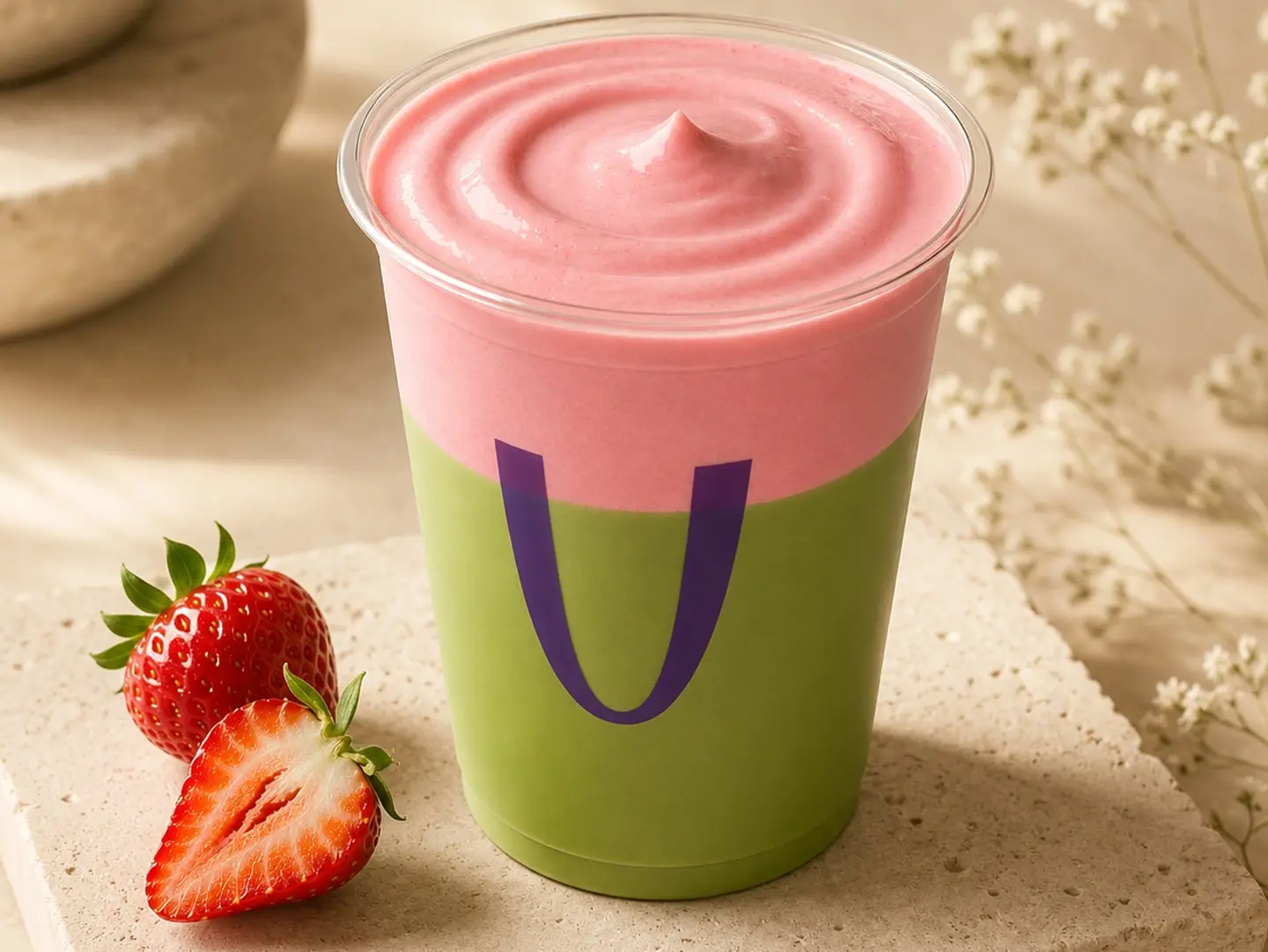 Strawberry Matcha
