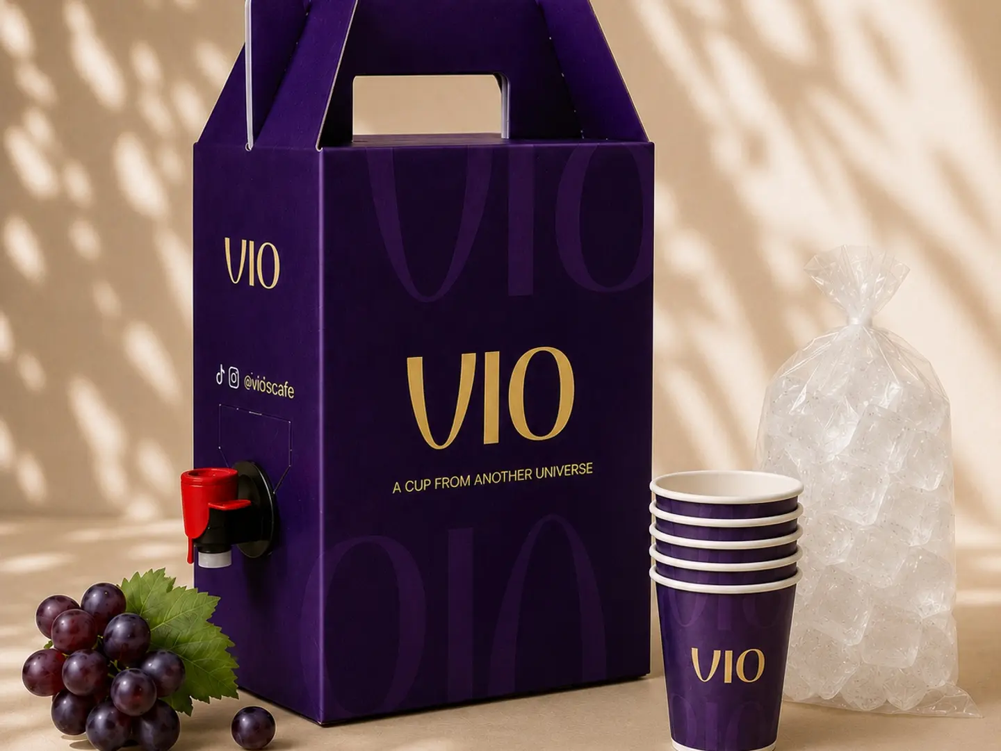 Luxury Box Of Grapes
