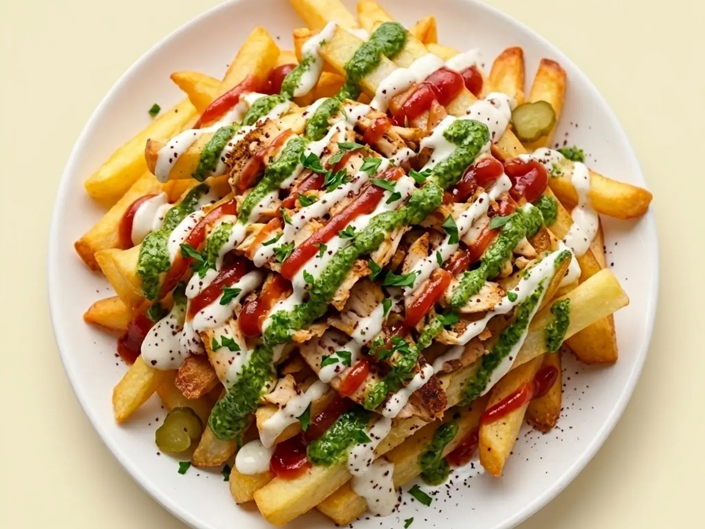 Shawarma Fries Plate