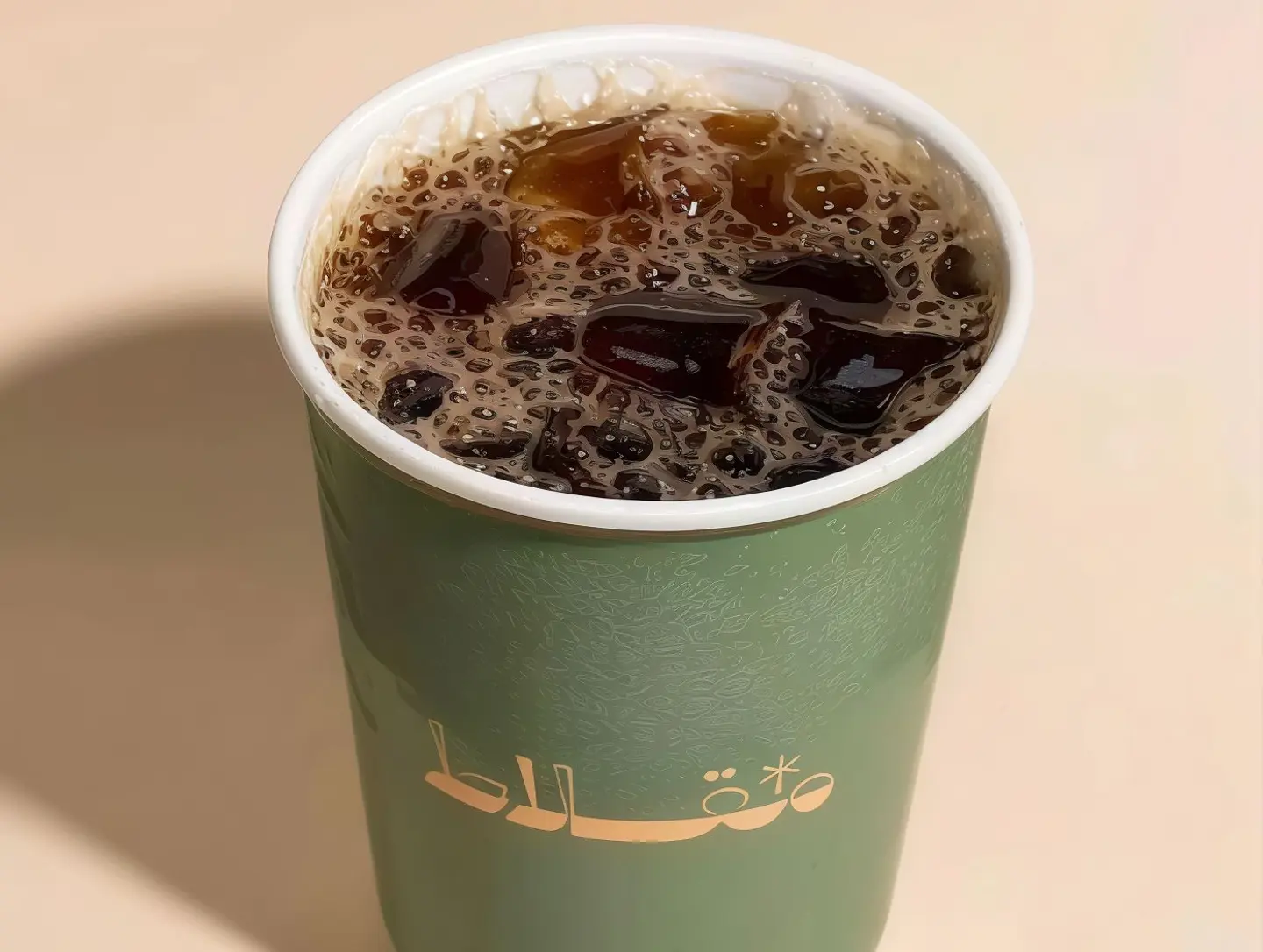 قهوة اليوم باردة