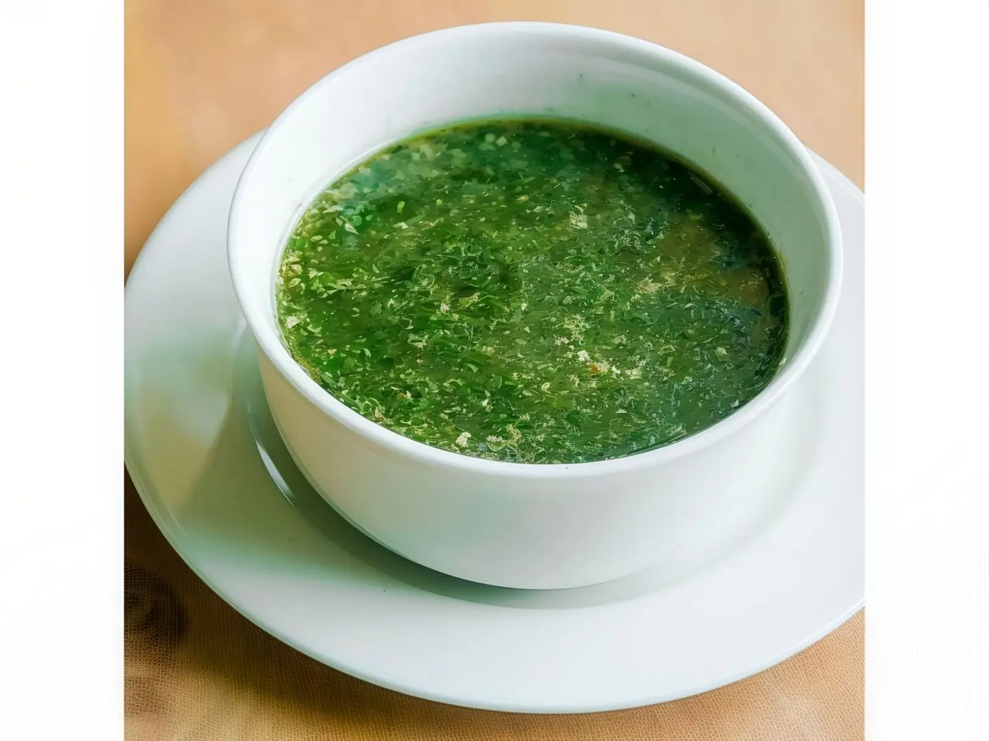 Plate Of Molokhia