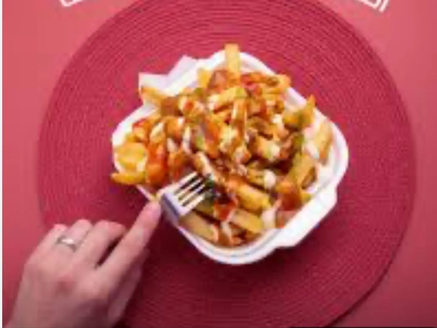 Fries With Sauces - Small