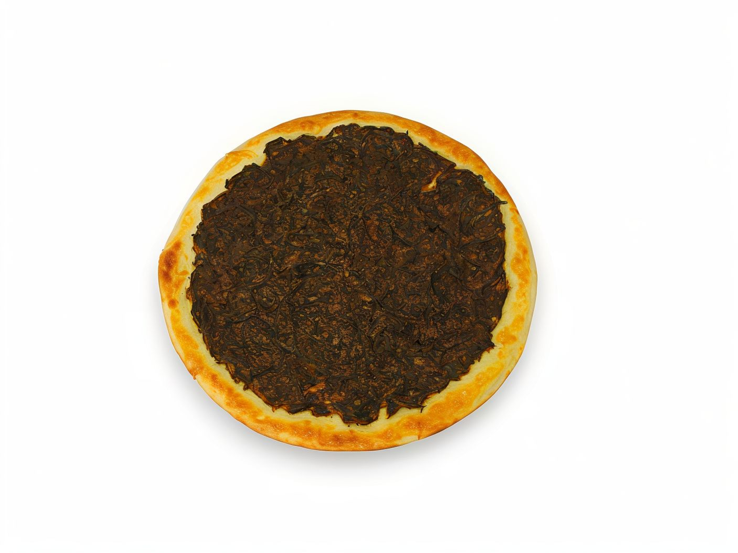 بيتزا سبانخ سادة - وسط