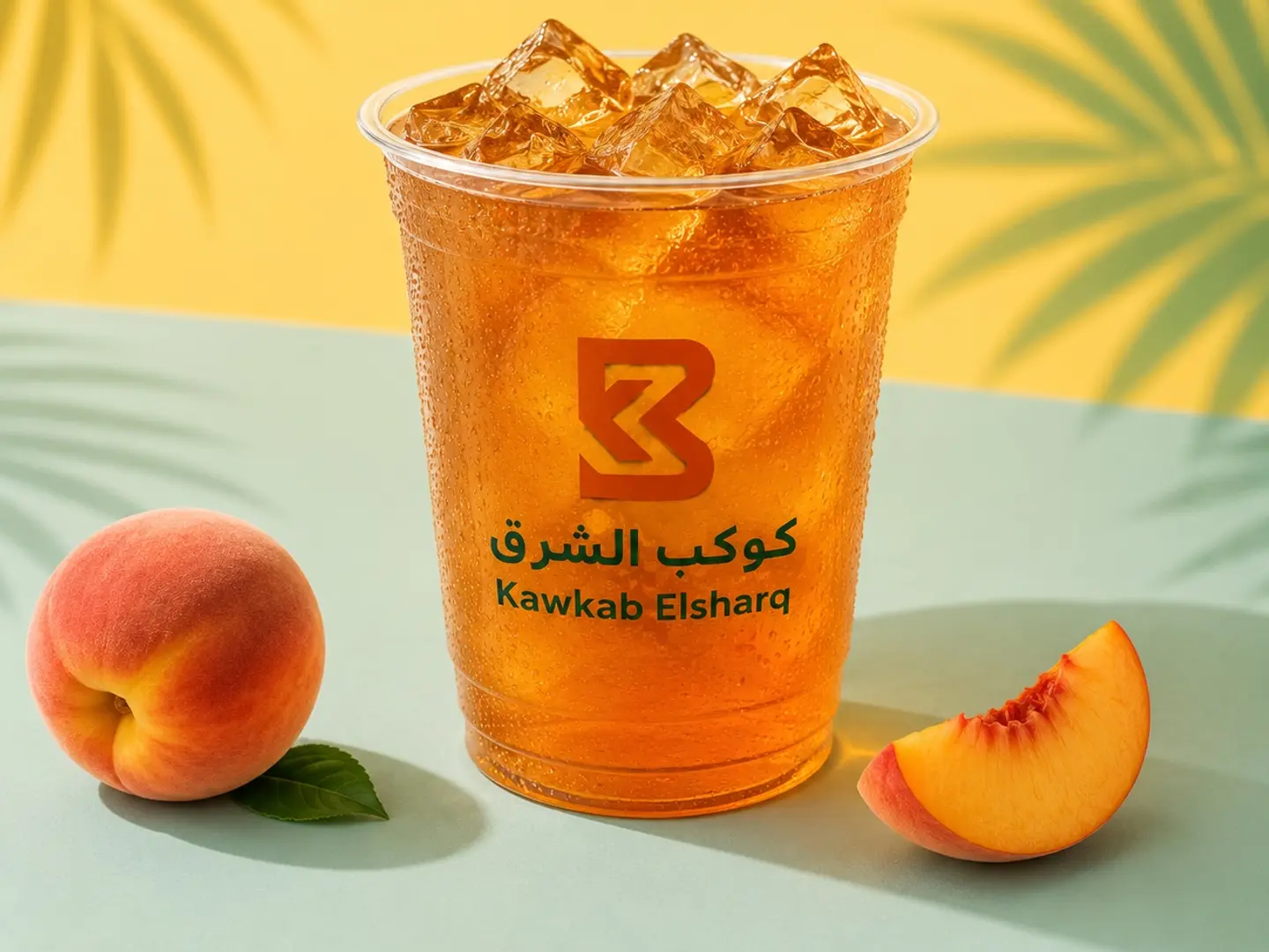 شاي الخوخ