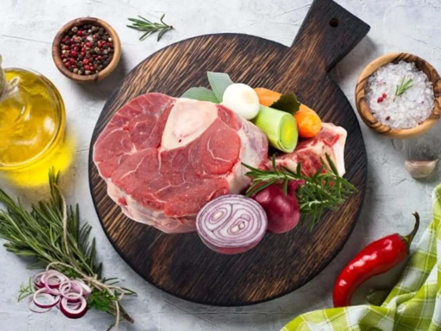 Veal With Bone 500 Grams