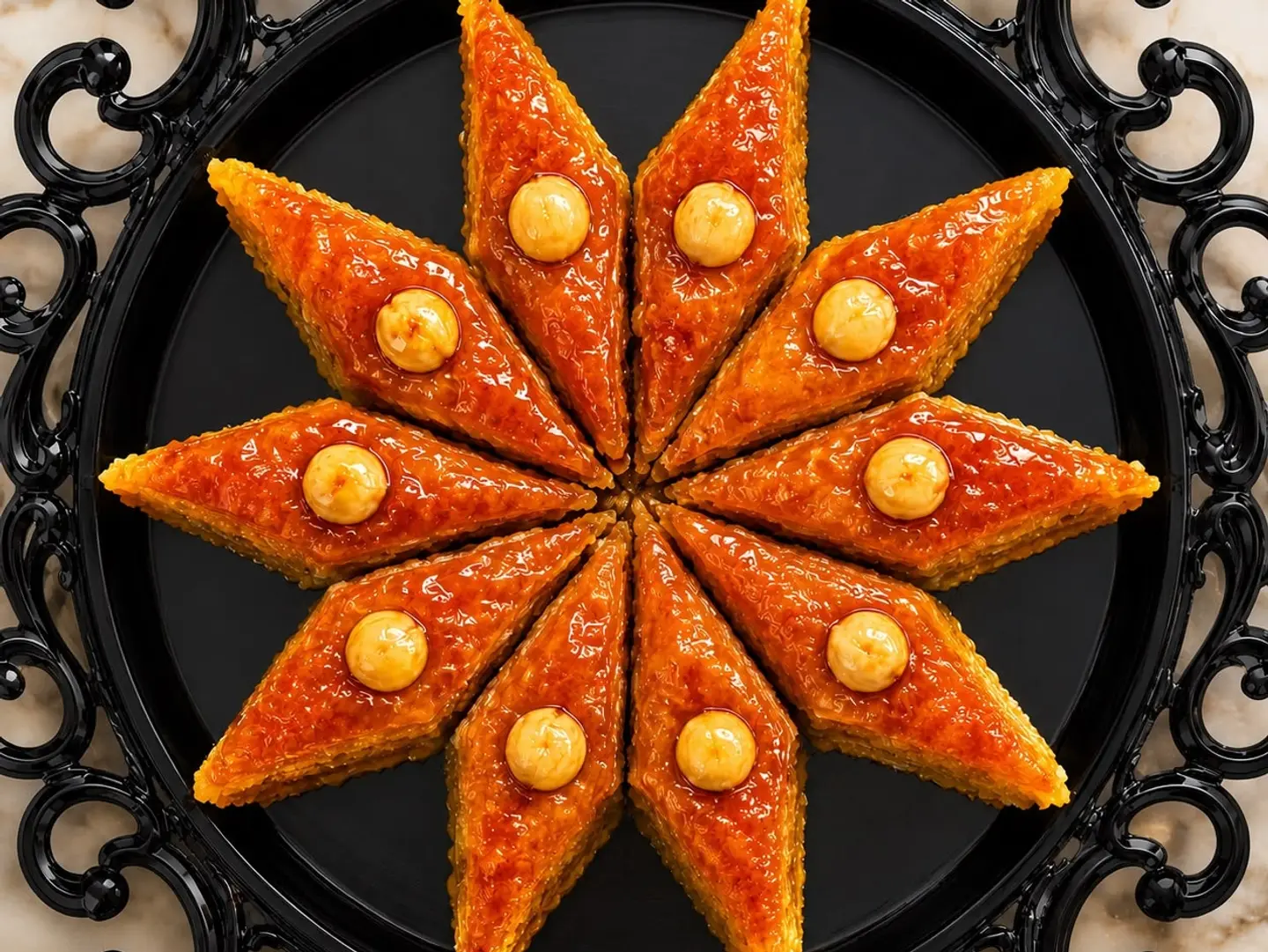 Azerbaijani Hazelnut Baklava   450 Gram