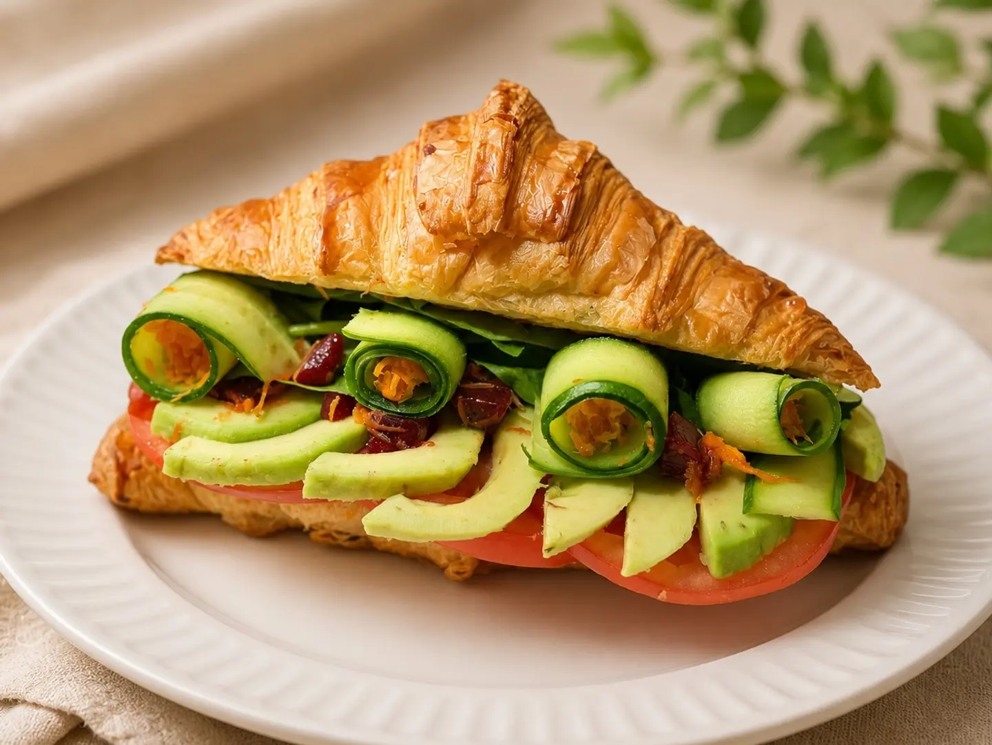 Green Garden Croissant