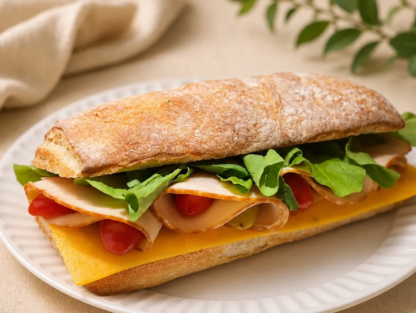 Turkey Melt Ciabatta