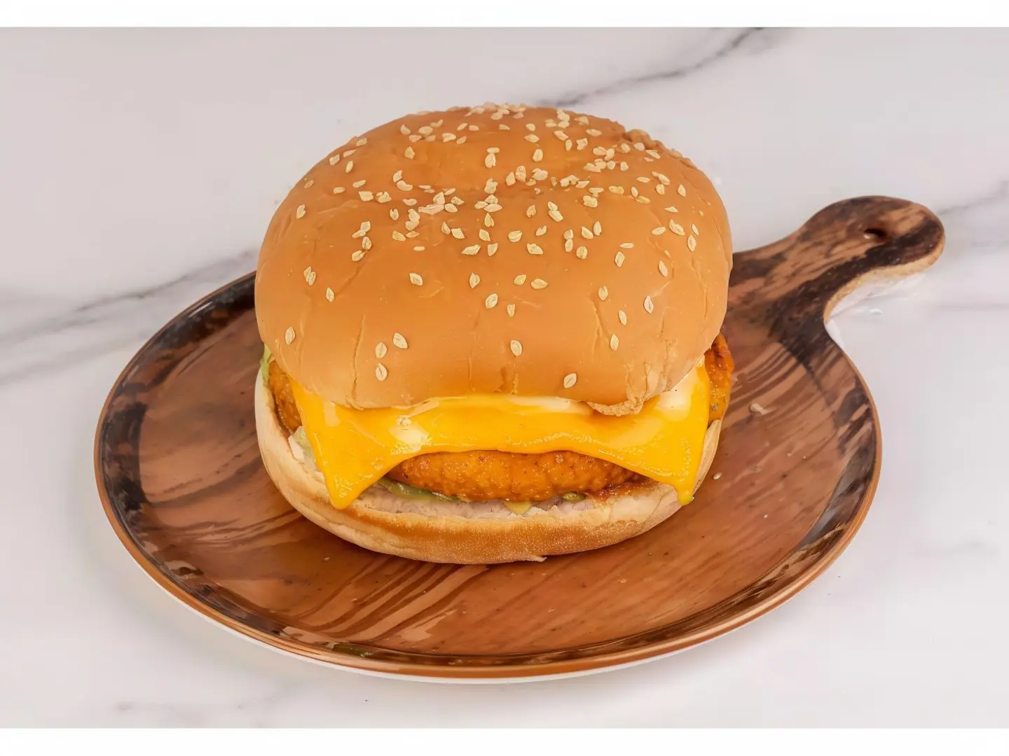 Chicken Cheeseburger - Sandwich