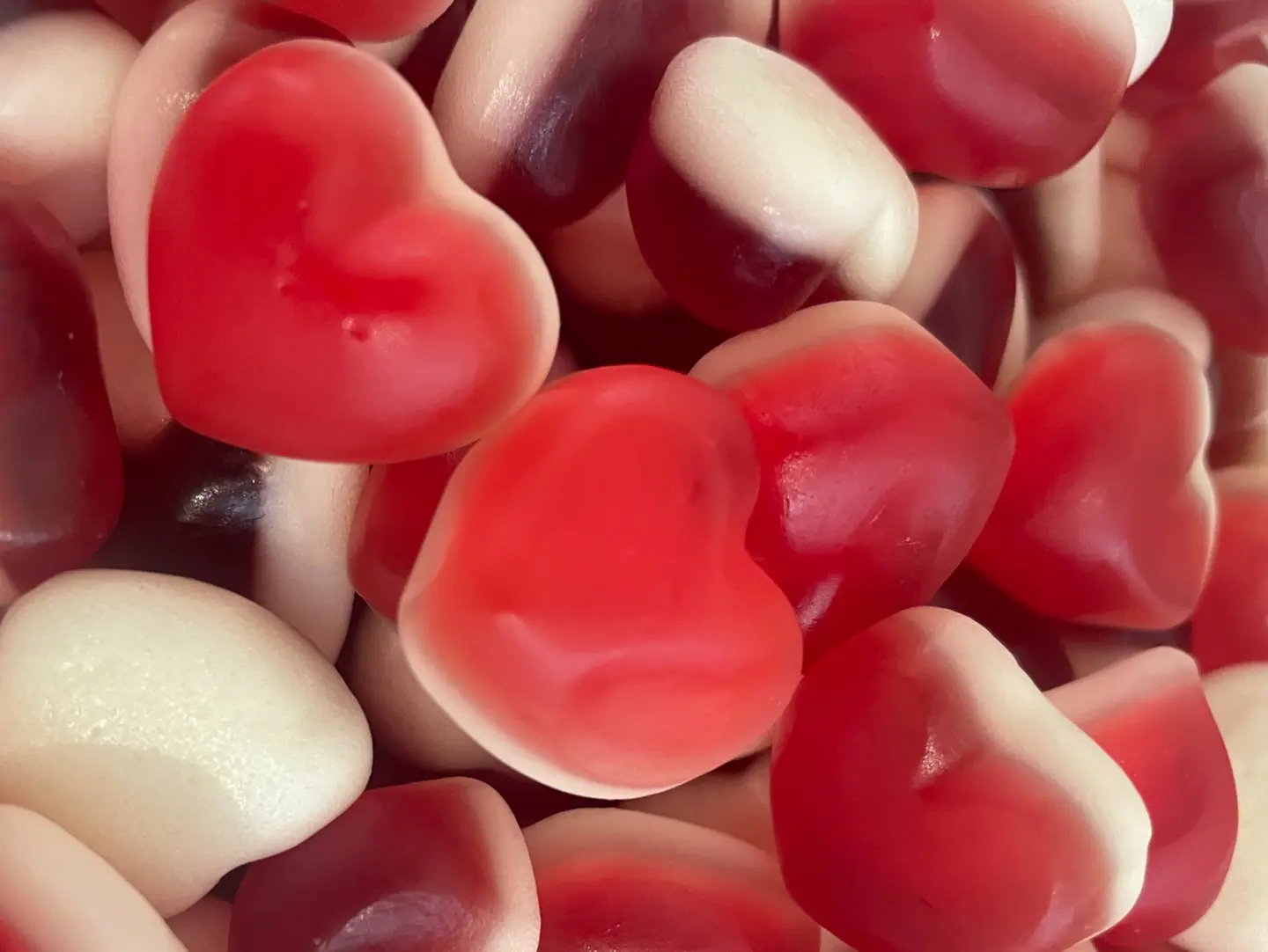 Small Gummy Hearts - 100g