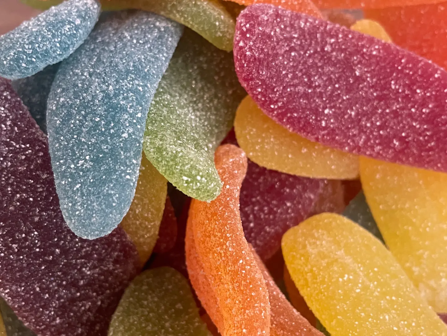 Fruit Flavored Gummy Tongues - 250g